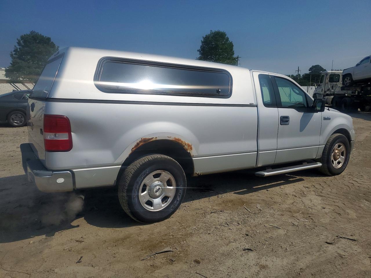 2004 Ford F-150 Silver vin: 1FTRF12WX4NA47512