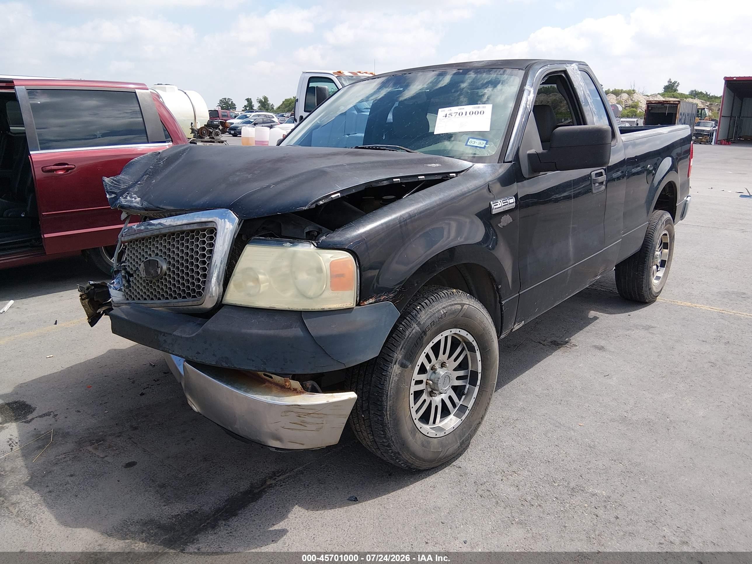 2004 Ford F-150 Stx/xl/xlt Черный vin: 1FTRF12WX4NC27850