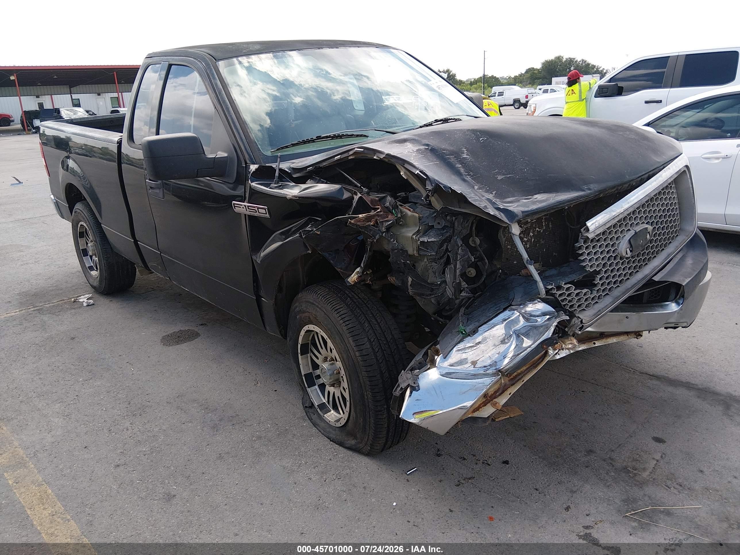 2004 Ford F-150 Stx/xl/xlt Black vin: 1FTRF12WX4NC27850