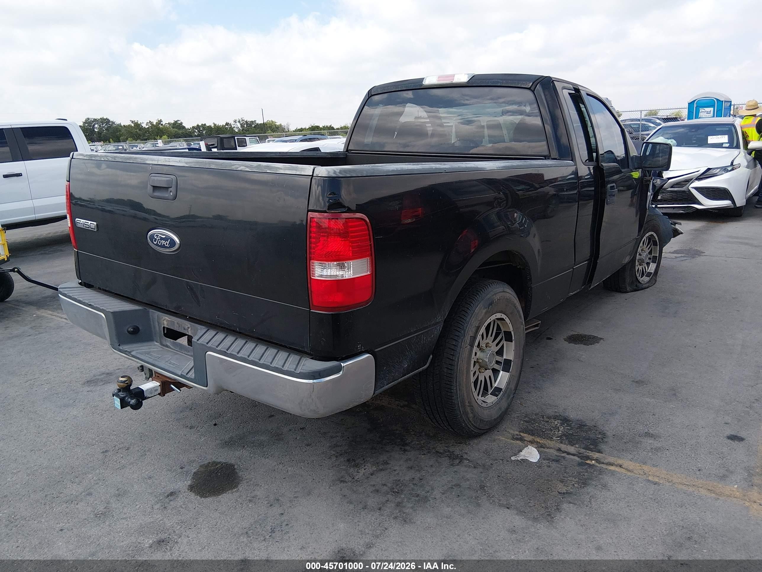 2004 Ford F-150 Stx/xl/xlt Черный vin: 1FTRF12WX4NC27850