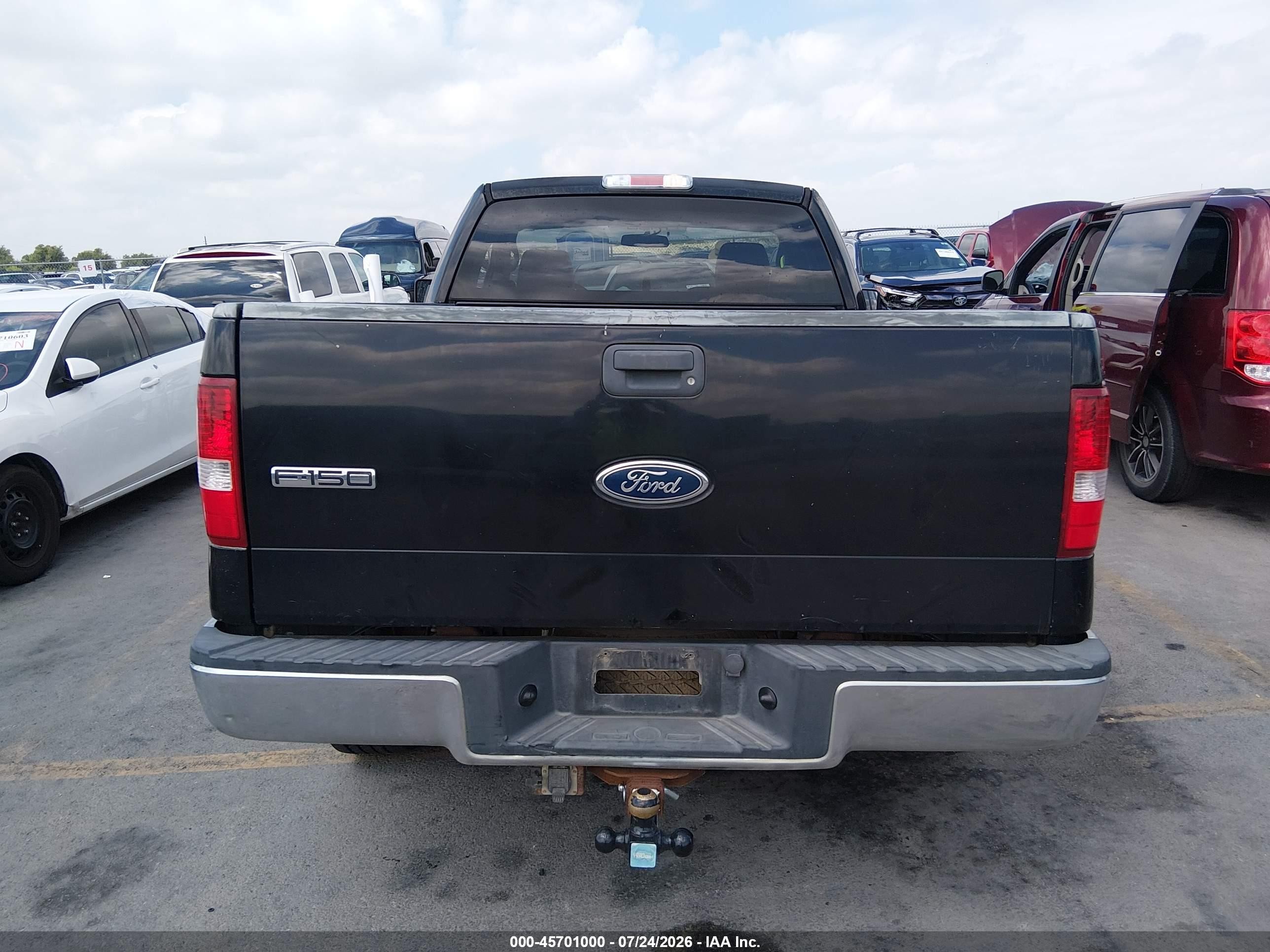 2004 Ford F-150 Stx/xl/xlt Черный vin: 1FTRF12WX4NC27850