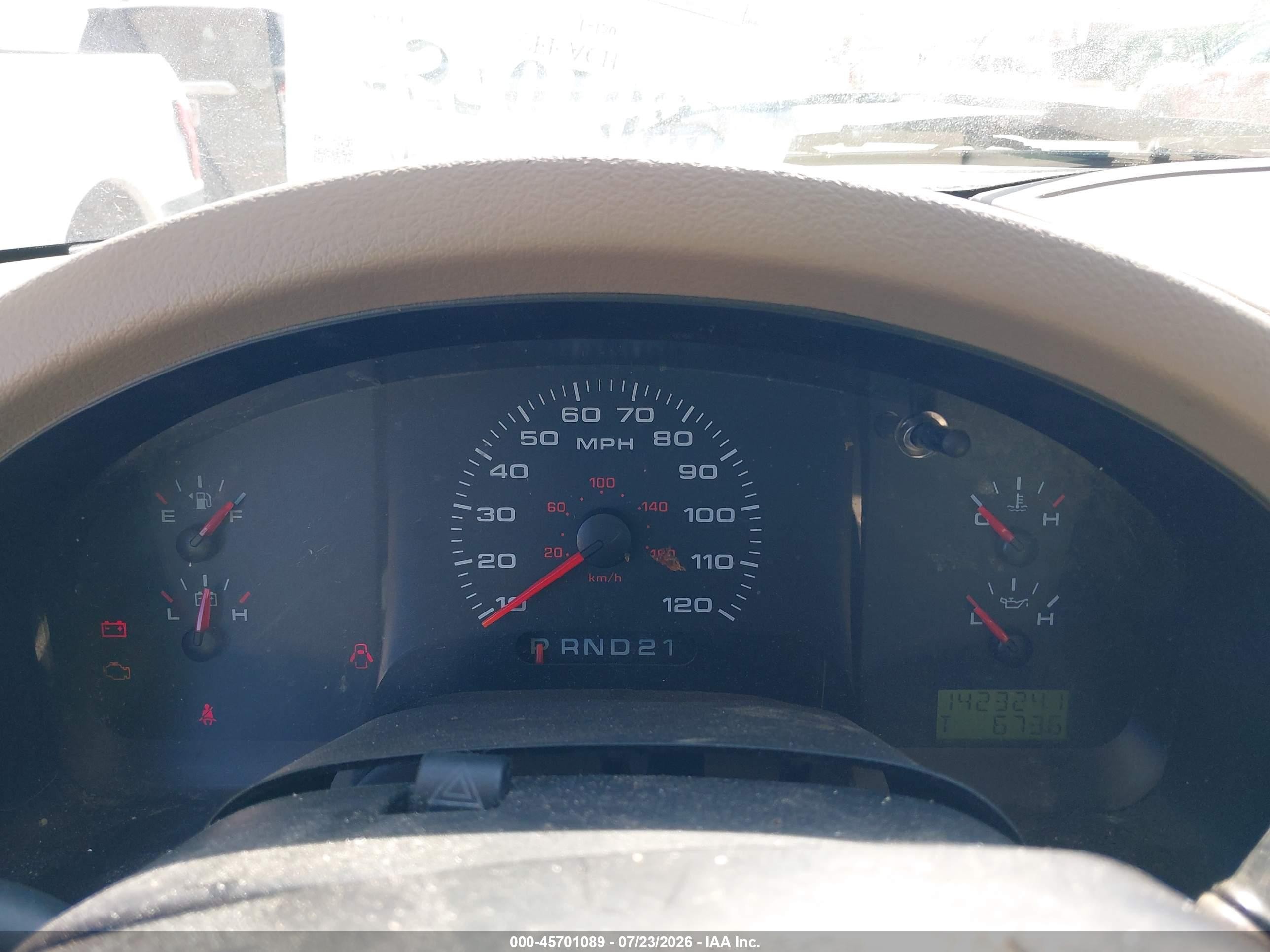 2004 Ford F-150 Stx/xl/xlt Champagne vin: 1FTRF12WX4NC66373