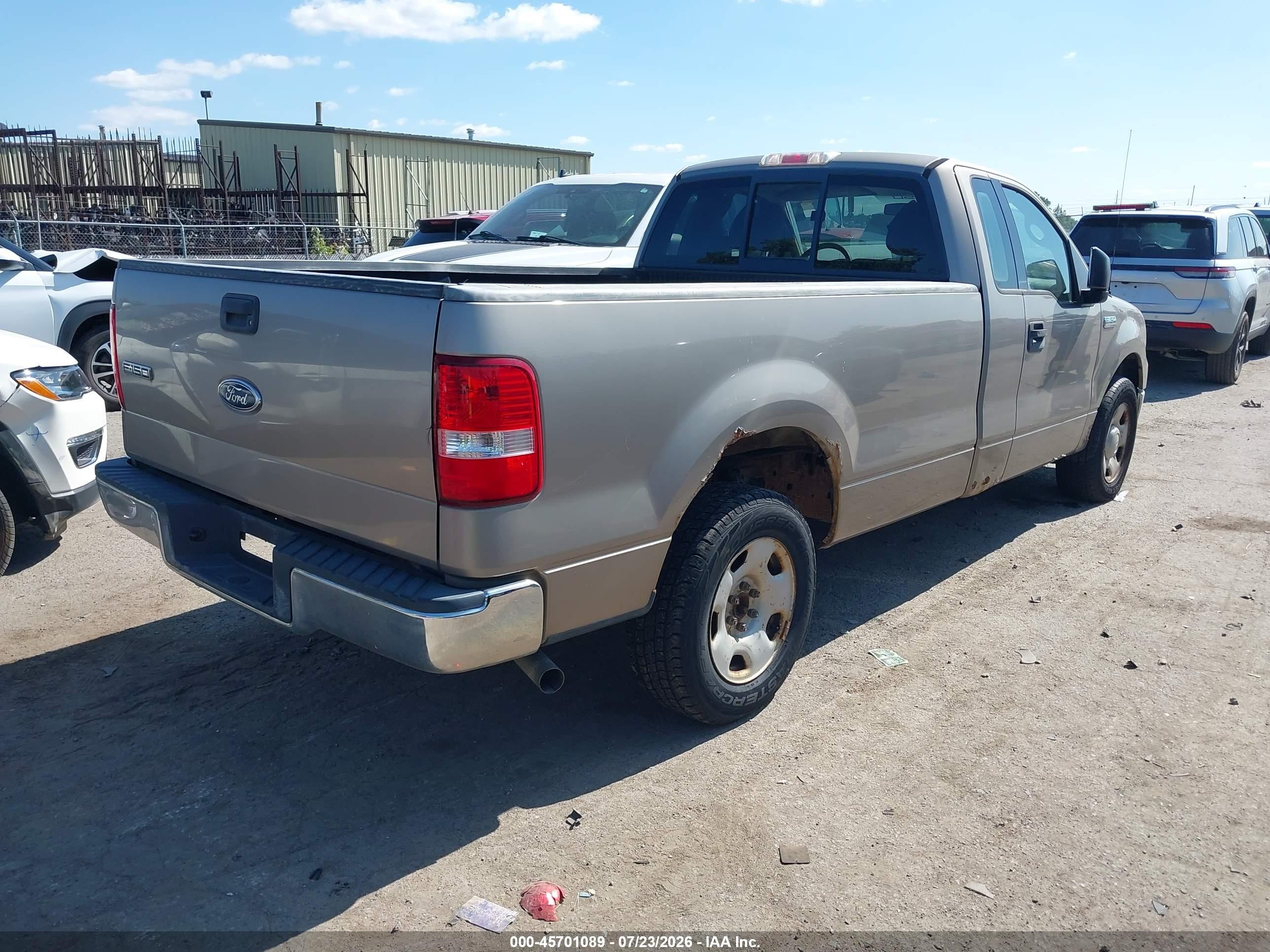 2004 Ford F-150 Stx/xl/xlt Champagne vin: 1FTRF12WX4NC66373