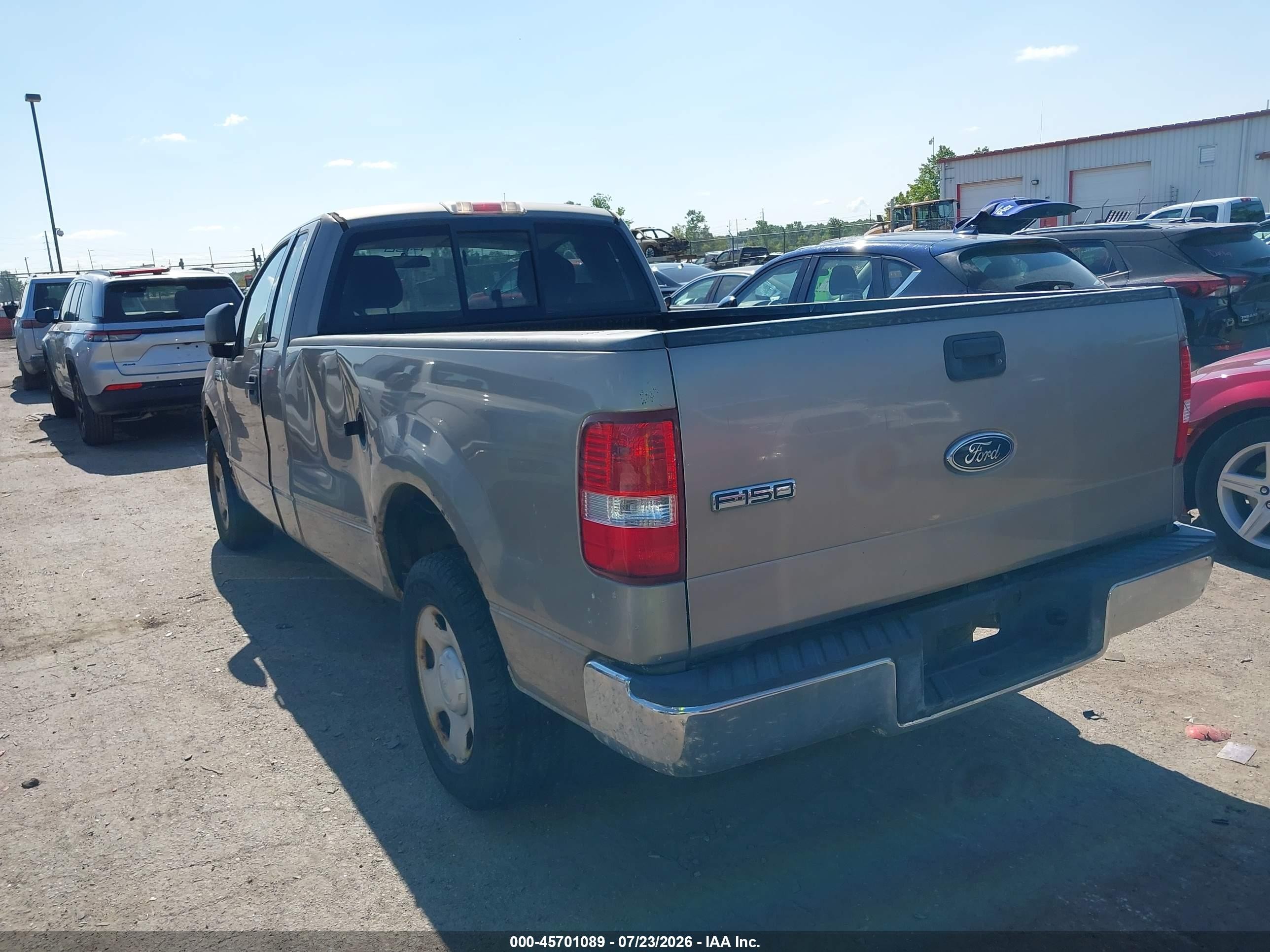 2004 Ford F-150 Stx/xl/xlt Champagne vin: 1FTRF12WX4NC66373