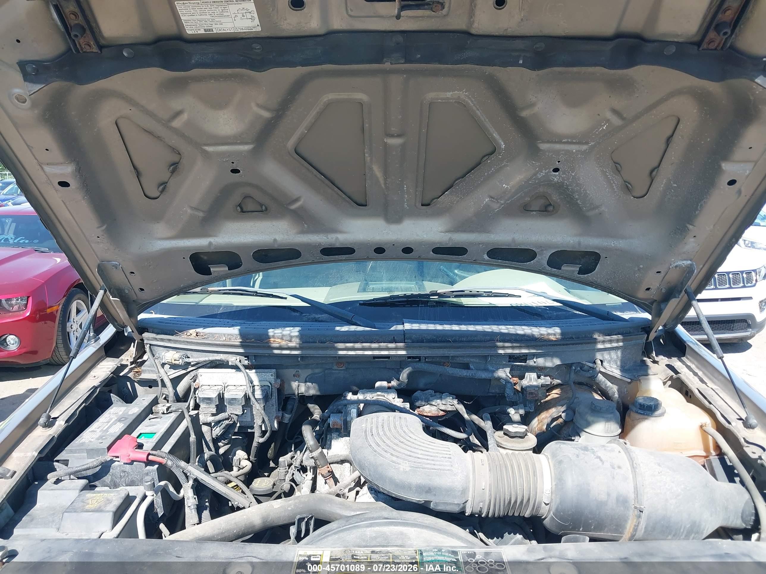 2004 Ford F-150 Stx/xl/xlt Champagne vin: 1FTRF12WX4NC66373