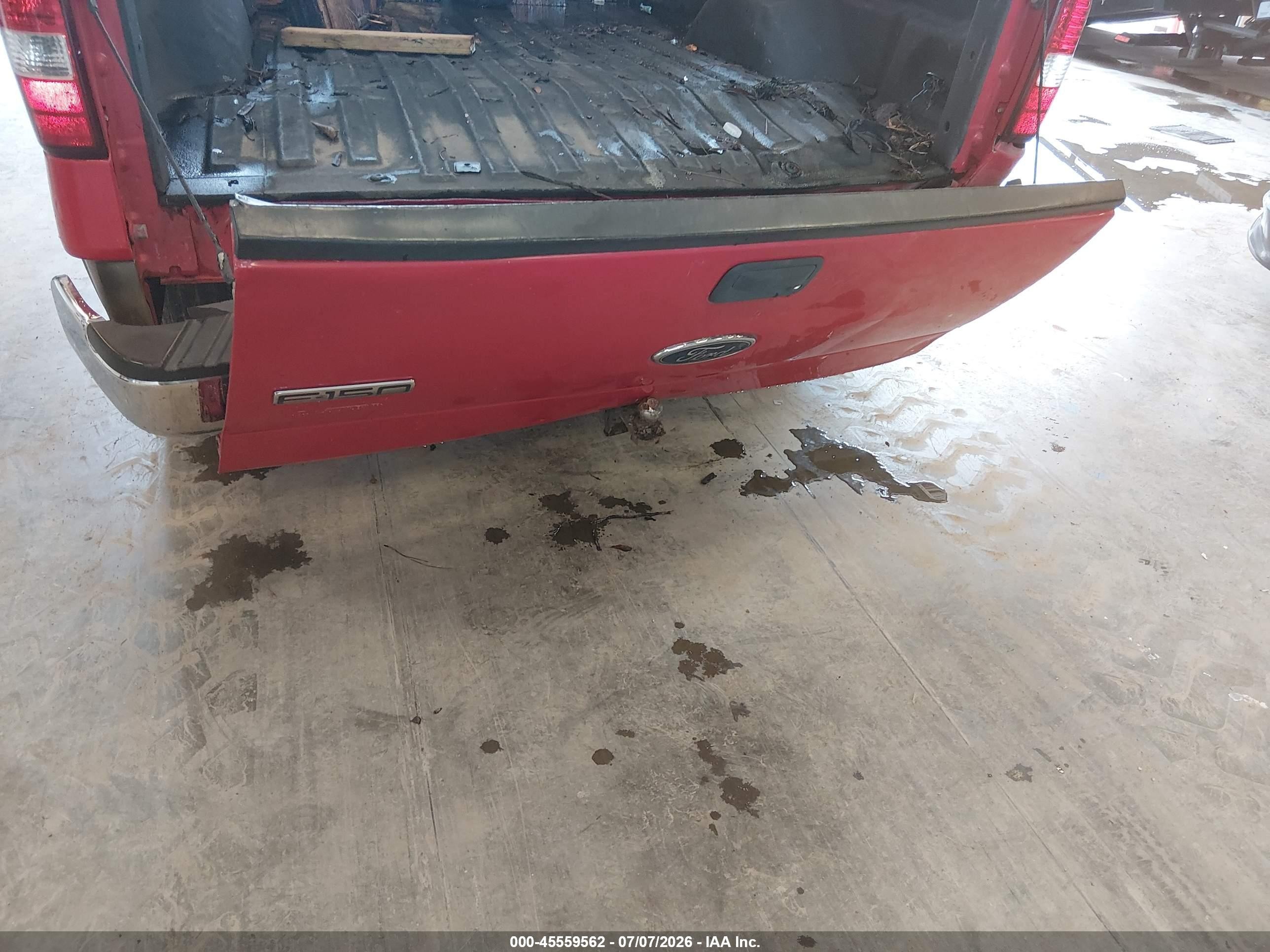 2005 Ford F-150 Stx/xl/xlt Red vin: 1FTRF12WX5NA92113