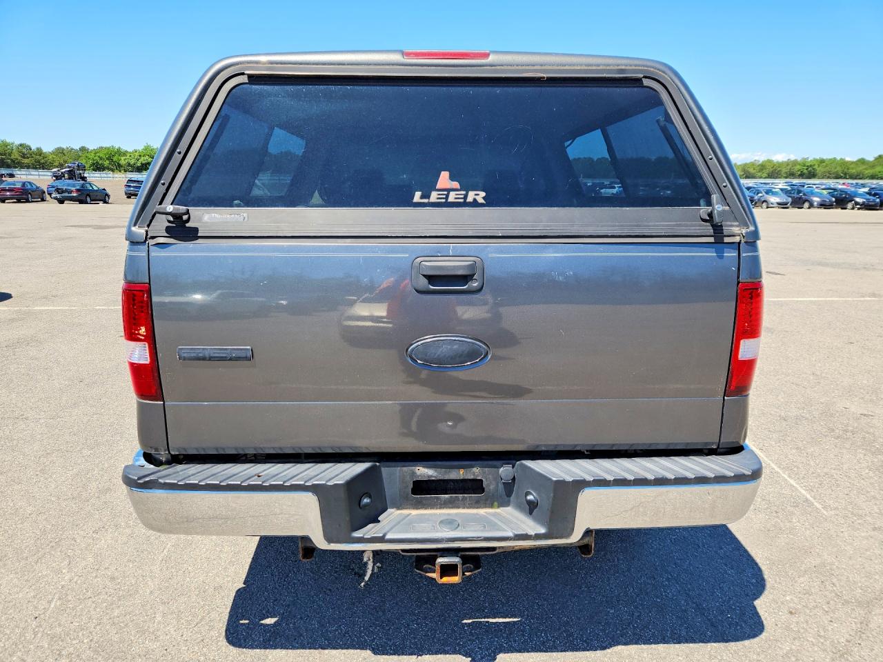 2005 Ford F150 Gray vin: 1FTRF12WX5NB07001