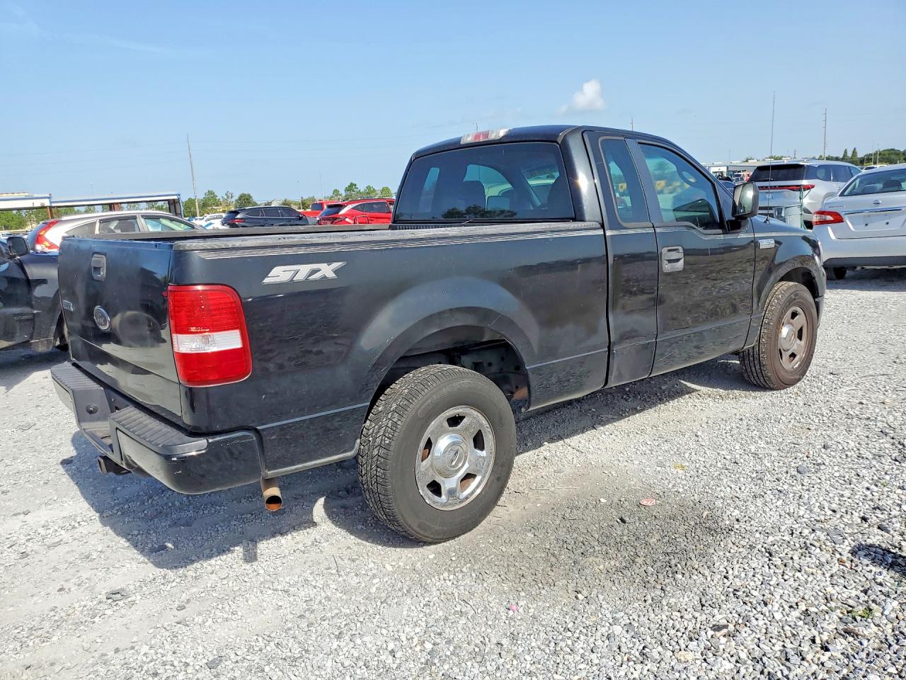 2005 Ford F150 Black vin: 1FTRF12WX5NB07743