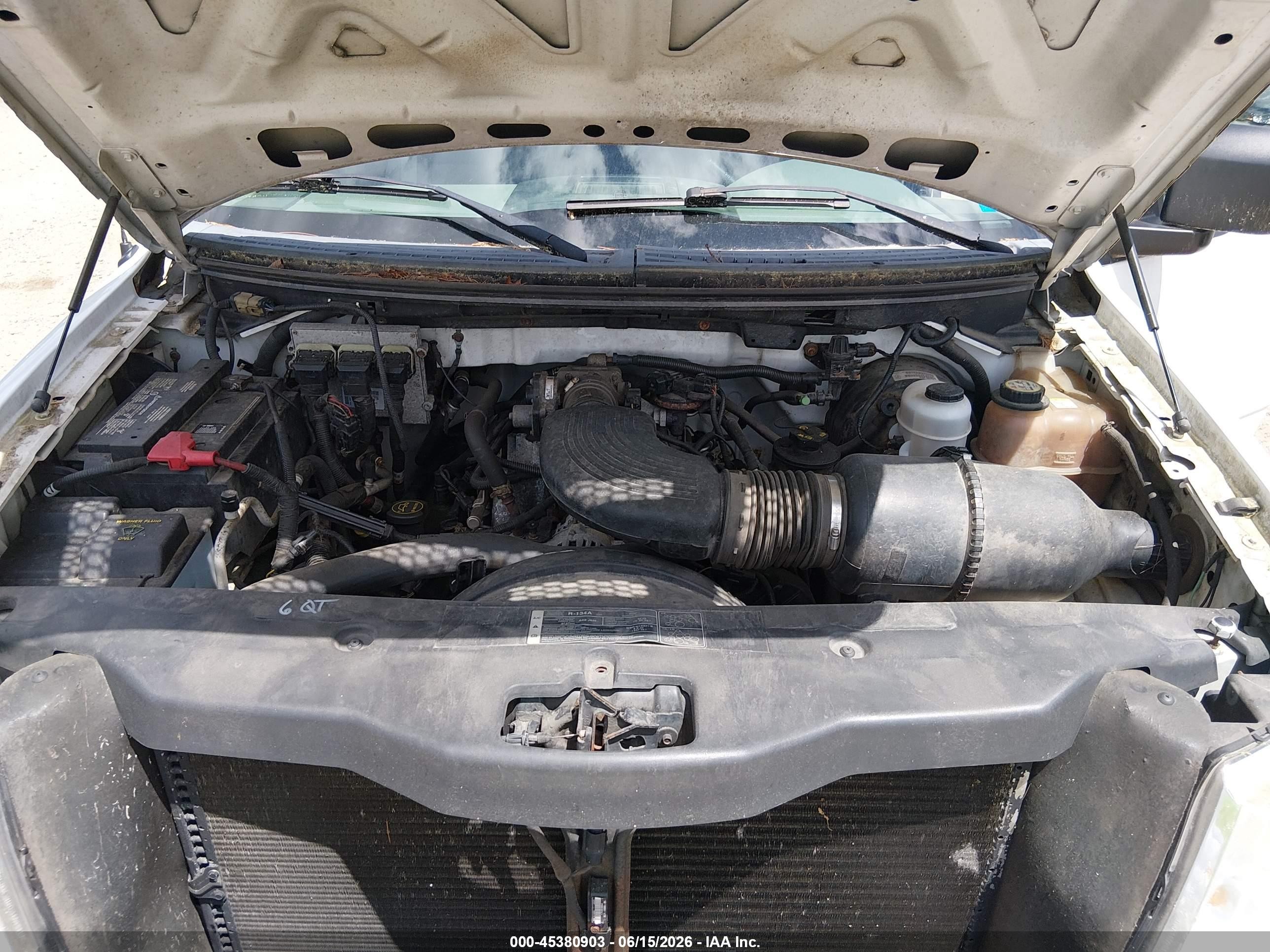 2006 Ford F-150 Stx/xl/xlt White vin: 1FTRF12WX6NA26498