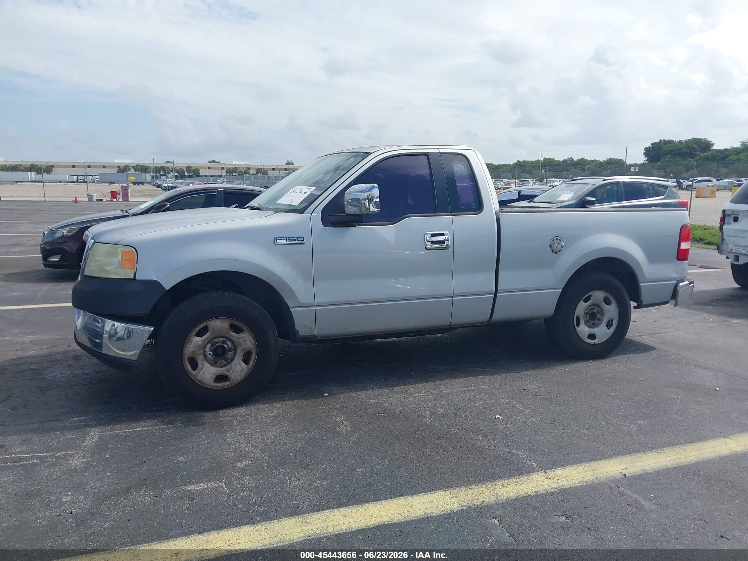 2006 Ford F-150 Stx/xl/xlt Gray vin: 1FTRF12WX6NB26388