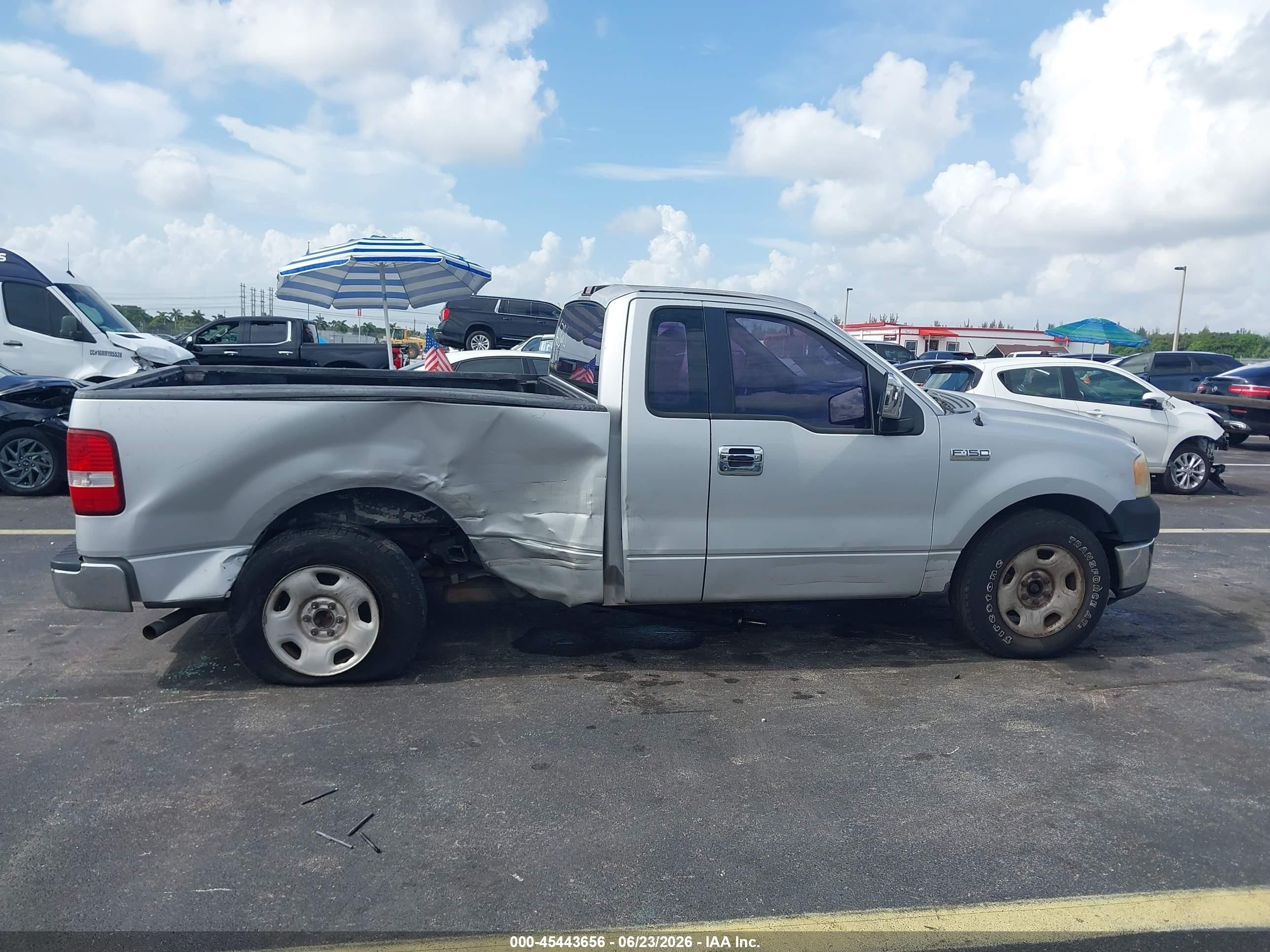 2006 Ford F-150 Stx/xl/xlt Gray vin: 1FTRF12WX6NB26388