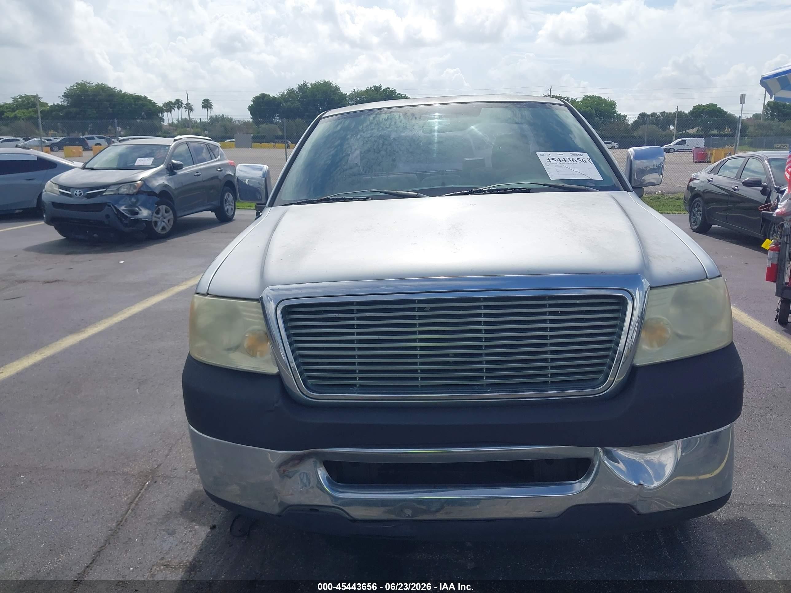 2006 Ford F-150 Stx/xl/xlt Gray vin: 1FTRF12WX6NB26388