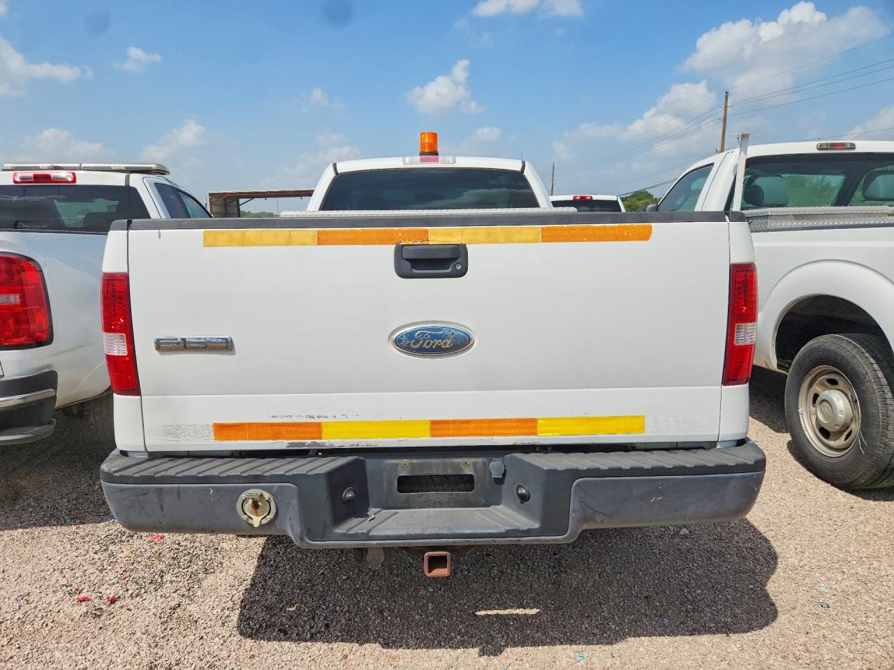 2007 Ford F150 White vin: 1FTRF12WX7KC18135