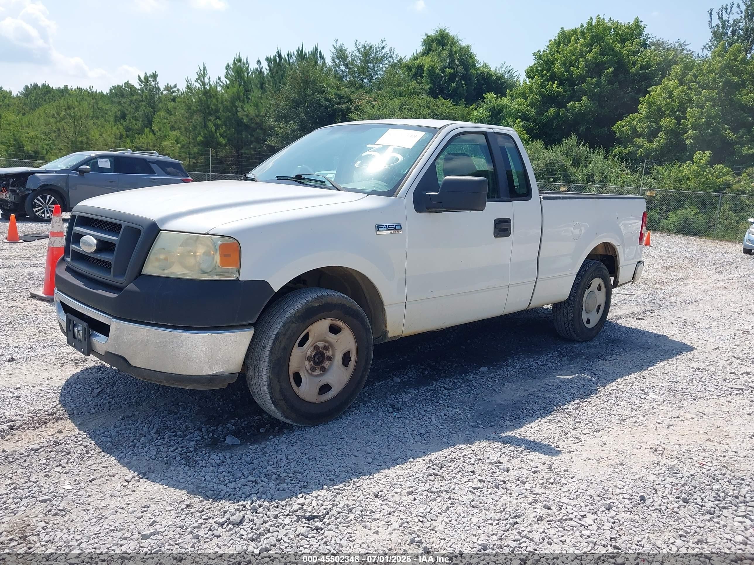 2007 Ford F-150 Stx/xl/xlt Белый vin: 1FTRF12WX7NA46767