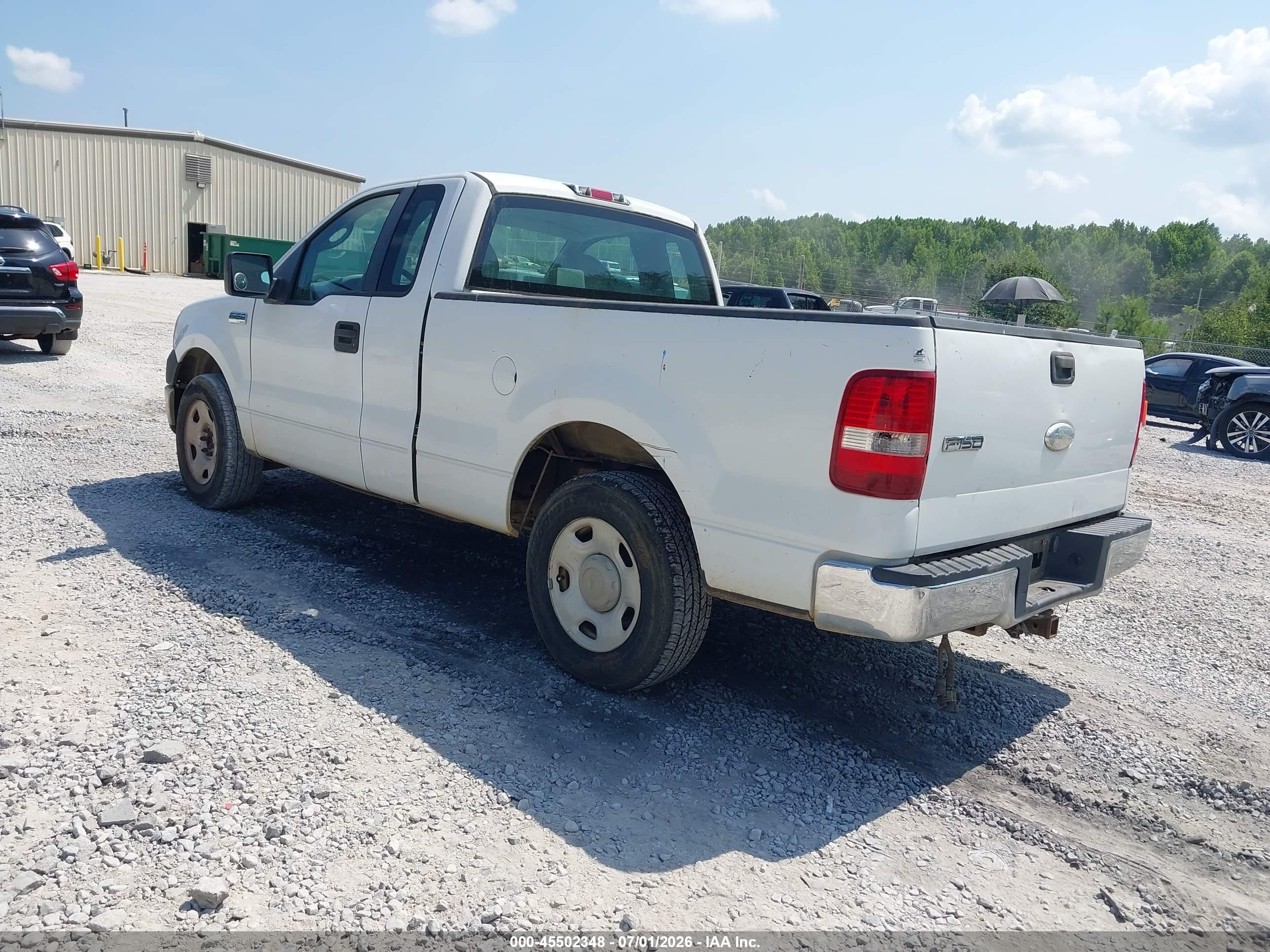 2007 Ford F-150 Stx/xl/xlt Белый vin: 1FTRF12WX7NA46767