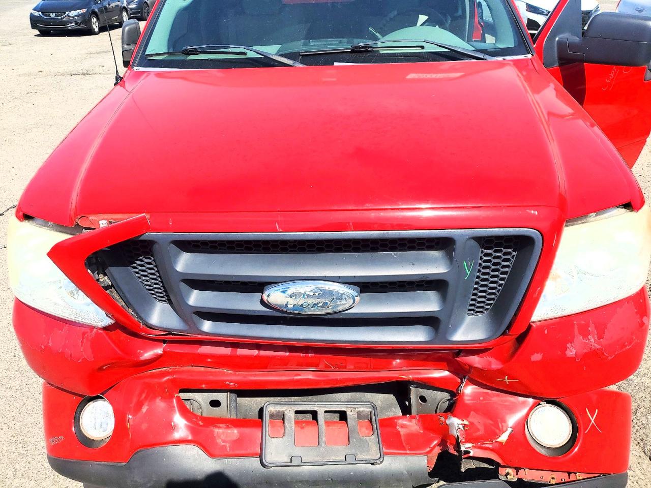 2008 Ford F150 Красный vin: 1FTRF12WX8KD12629