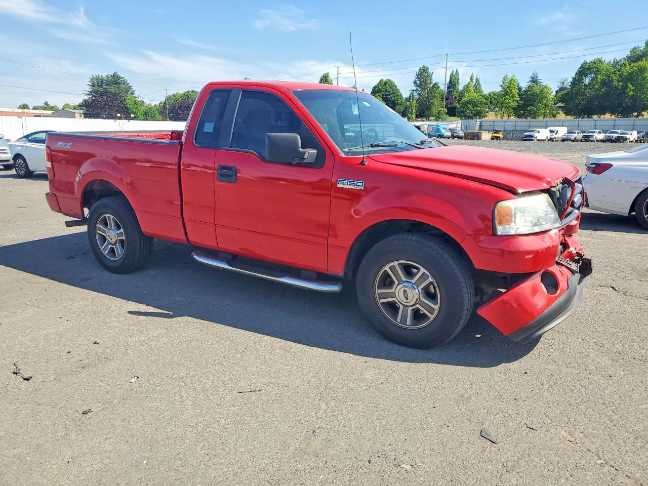 2008 Ford F150 Красный vin: 1FTRF12WX8KD12629