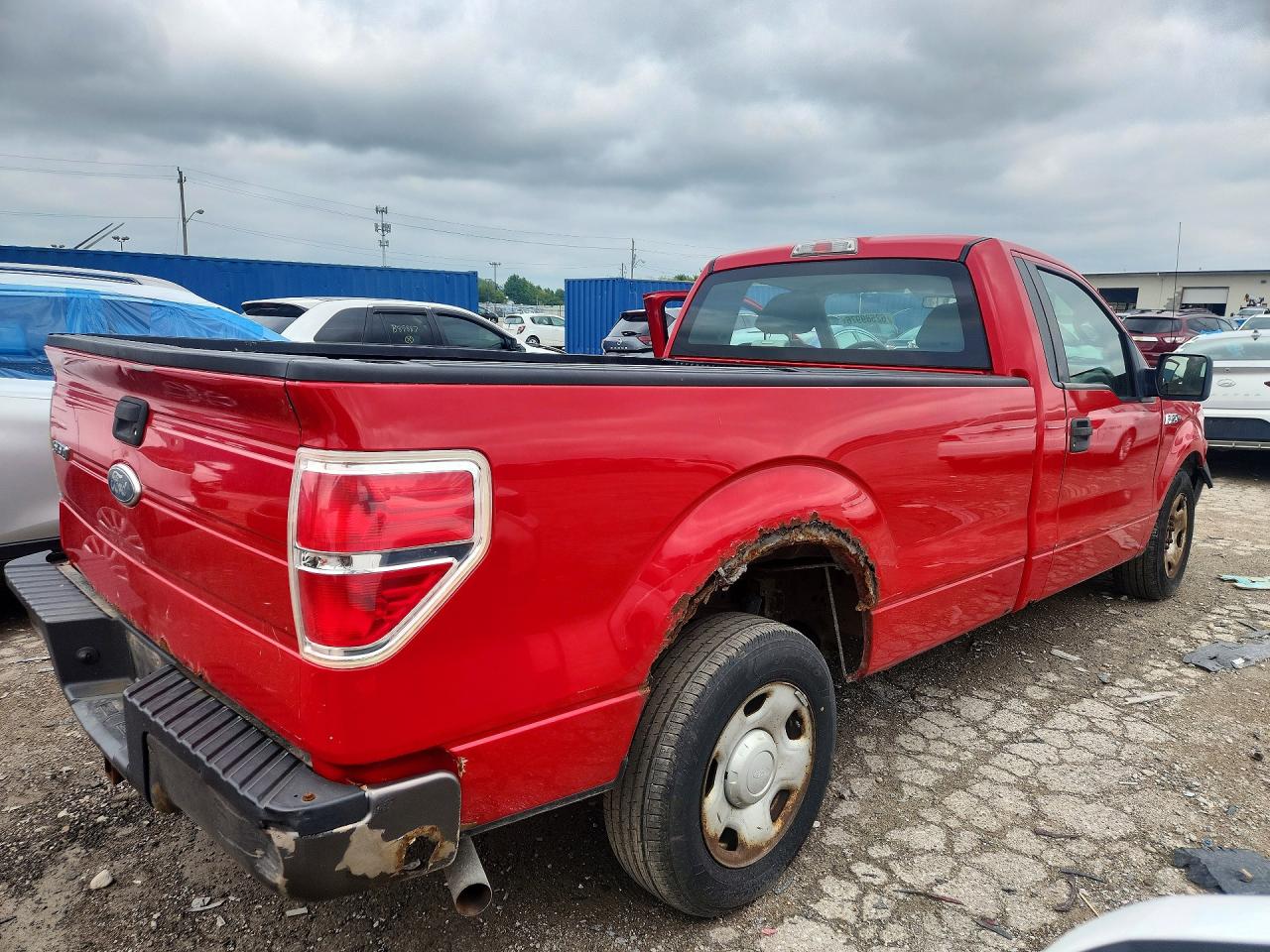 2009 Ford F150 Red vin: 1FTRF12WX9KB99668