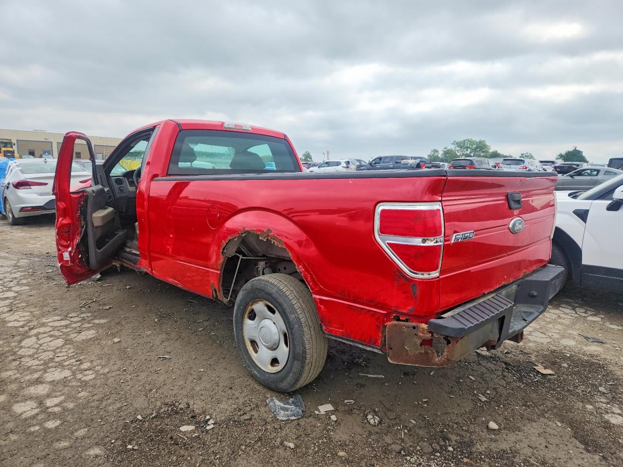 2009 Ford F150 Red vin: 1FTRF12WX9KB99668