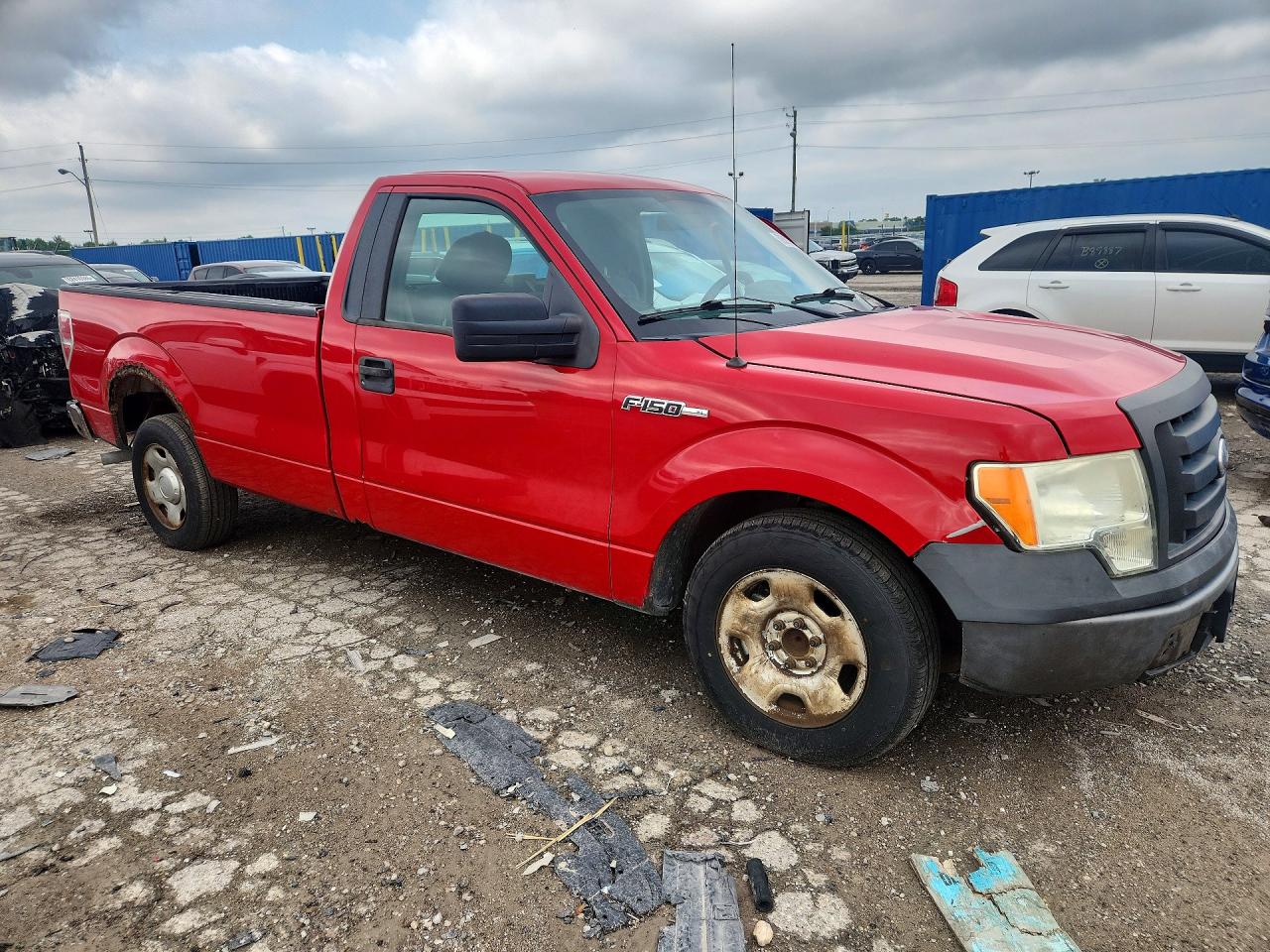 2009 Ford F150 Red vin: 1FTRF12WX9KB99668