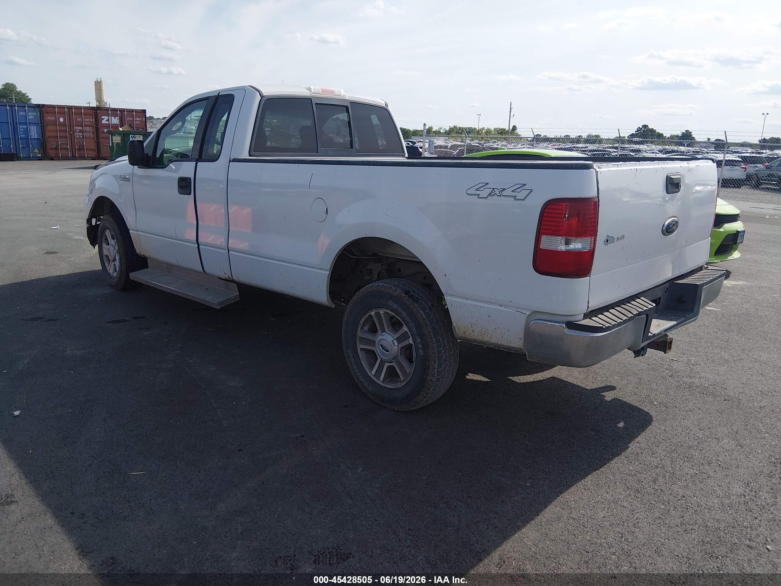 2004 Ford F-150 Fx4/xl/xlt White vin: 1FTRF14514NA86560