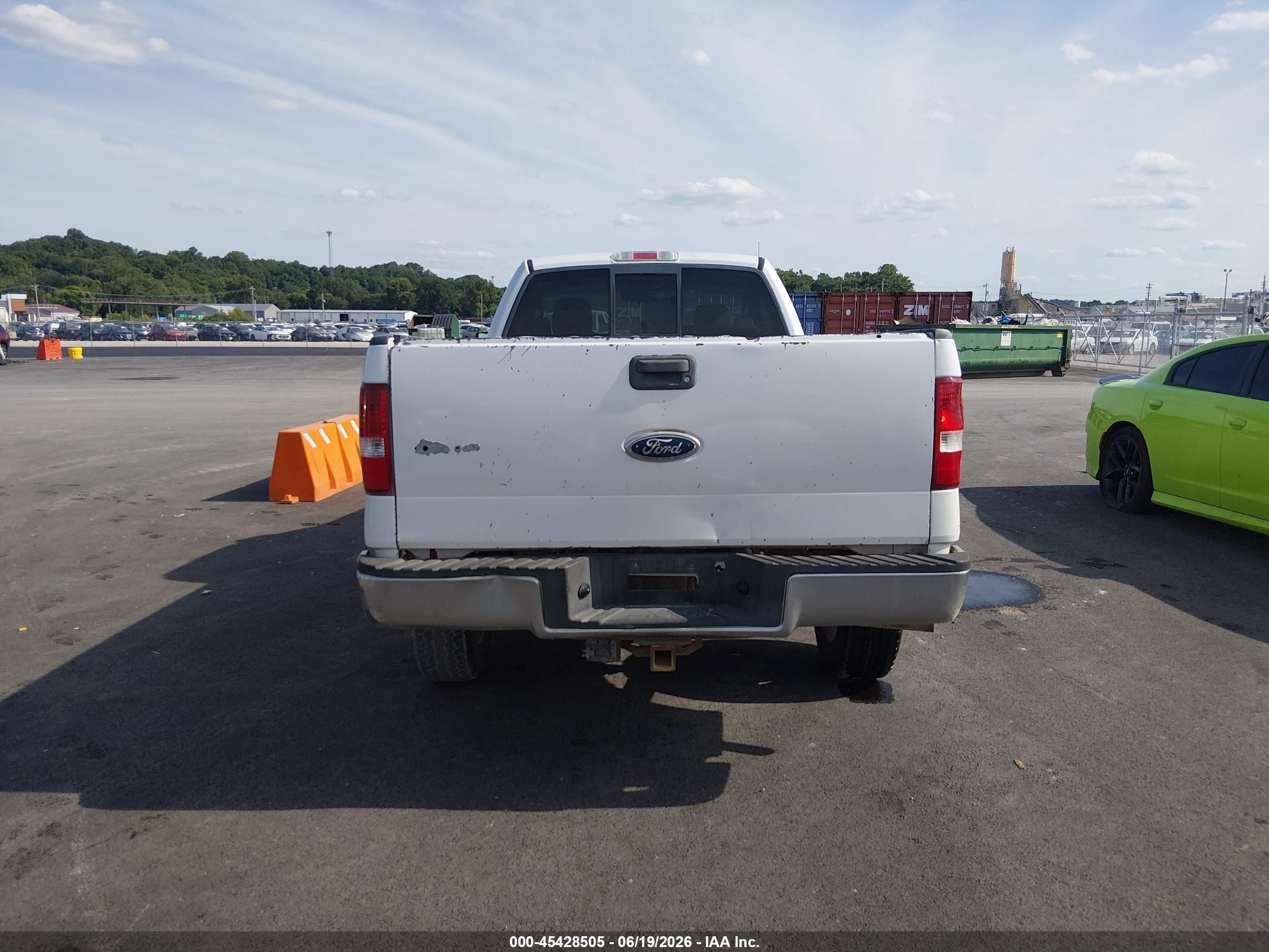 2004 Ford F-150 Fx4/xl/xlt White vin: 1FTRF14514NA86560