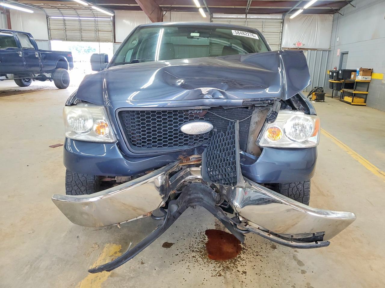 2006 Ford F150 Blue vin: 1FTRF14516NA59216