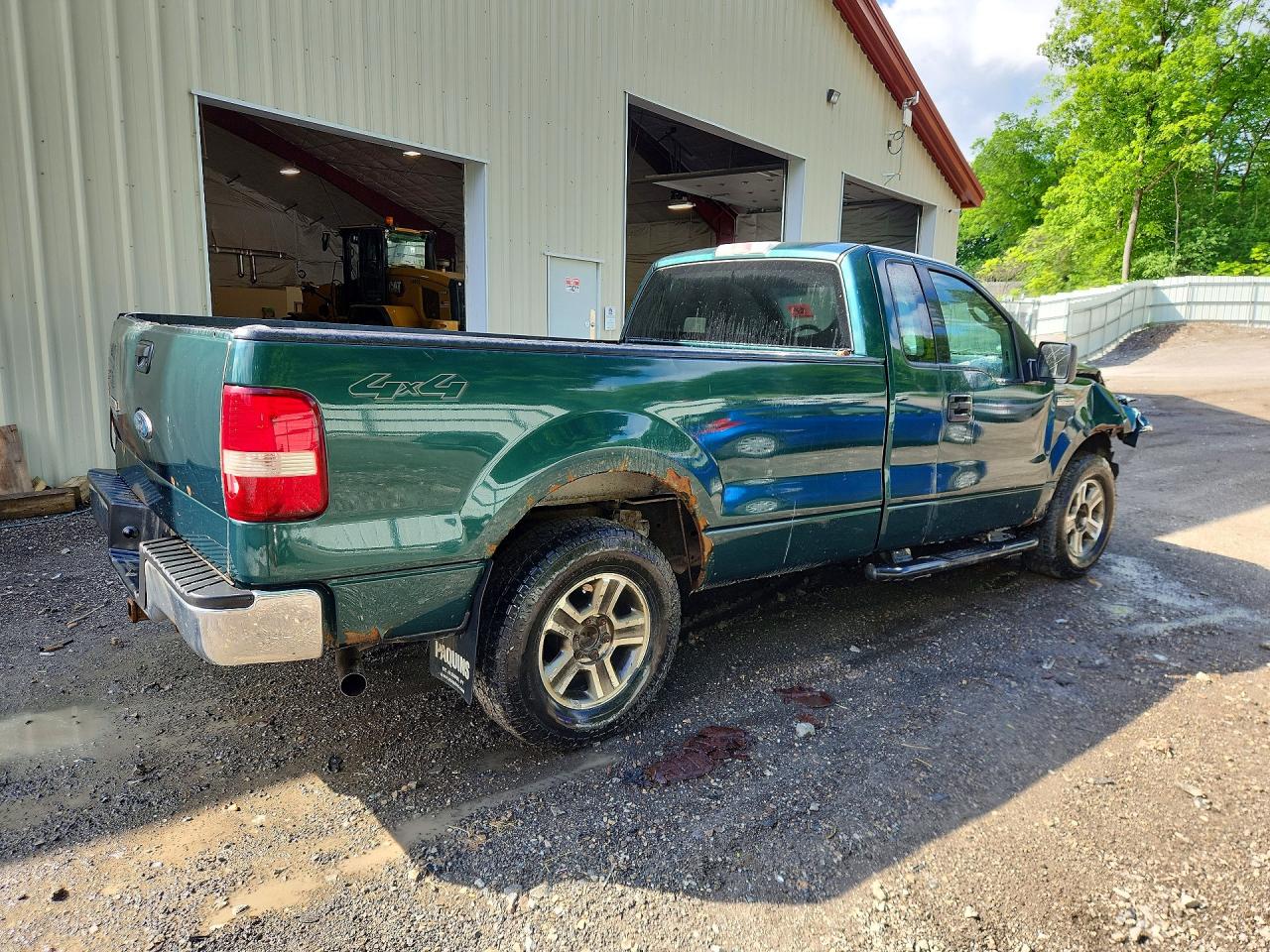 2008 Ford F150 Green vin: 1FTRF14528KC73409