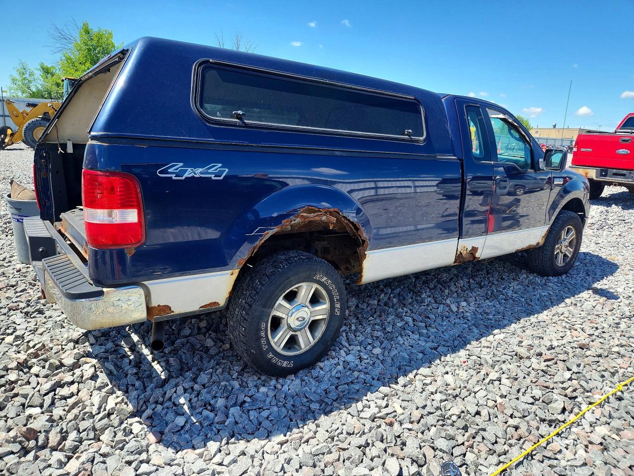 2006 Ford F-150 Blue vin: 1FTRF14536KB42650