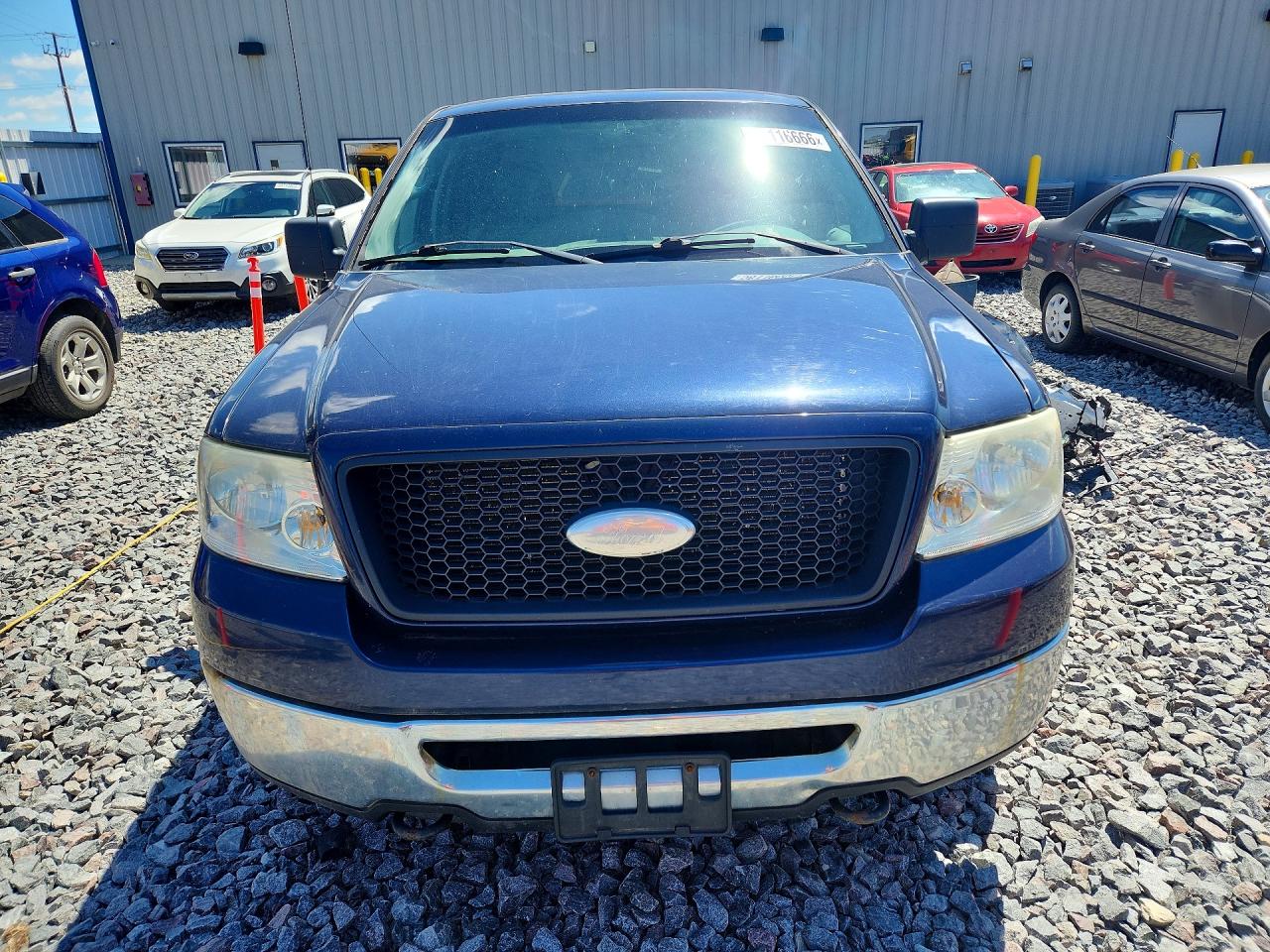 2006 Ford F-150 Blue vin: 1FTRF14536KB42650