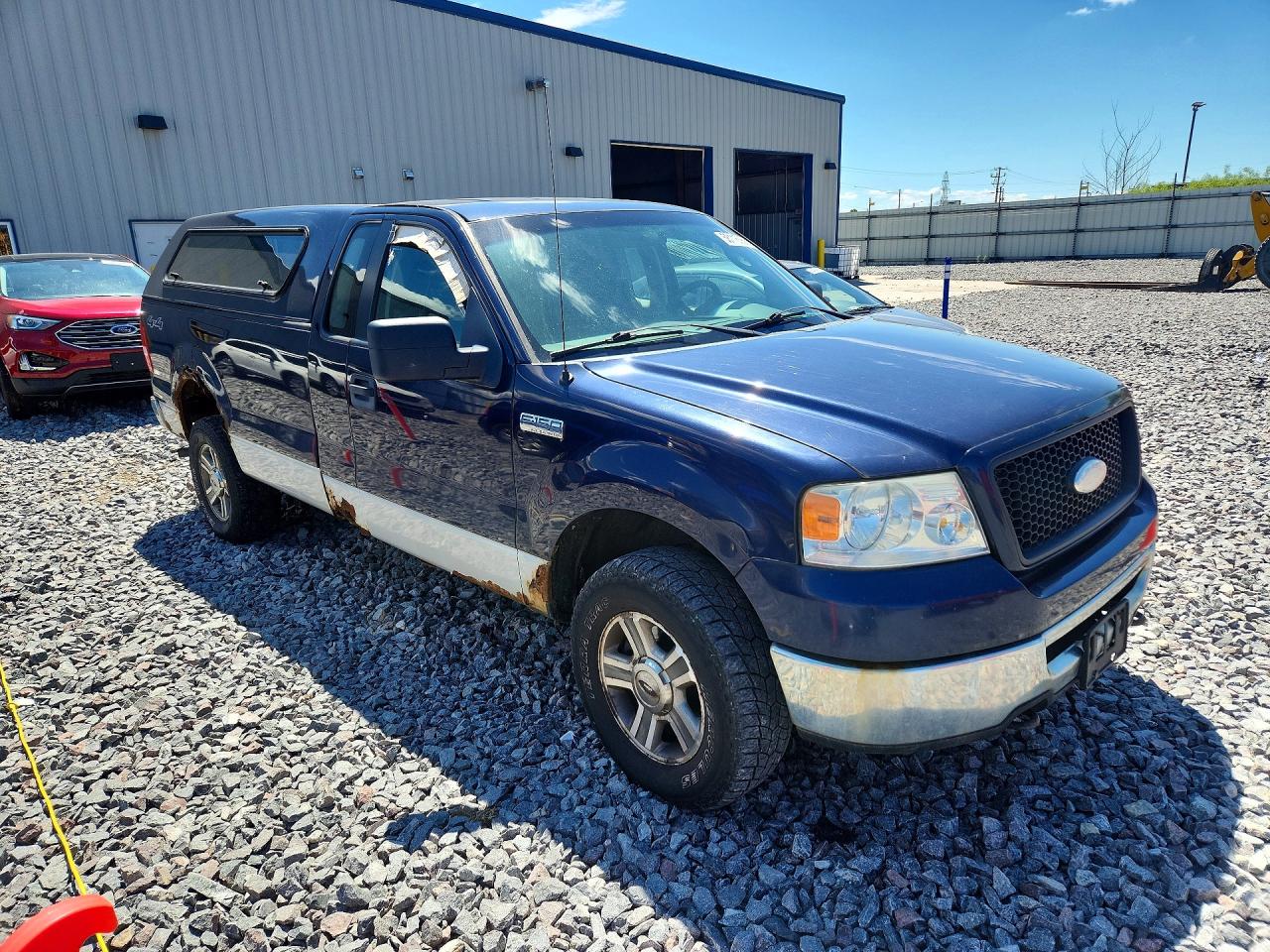 2006 Ford F-150 Blue vin: 1FTRF14536KB42650