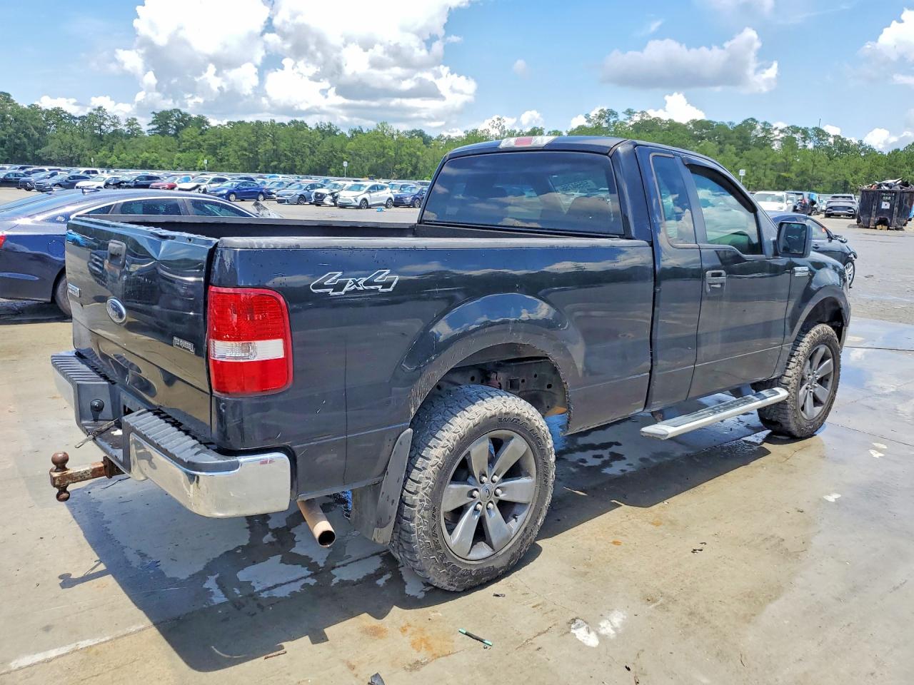 2005 Ford F150 Black vin: 1FTRF14555NB63769
