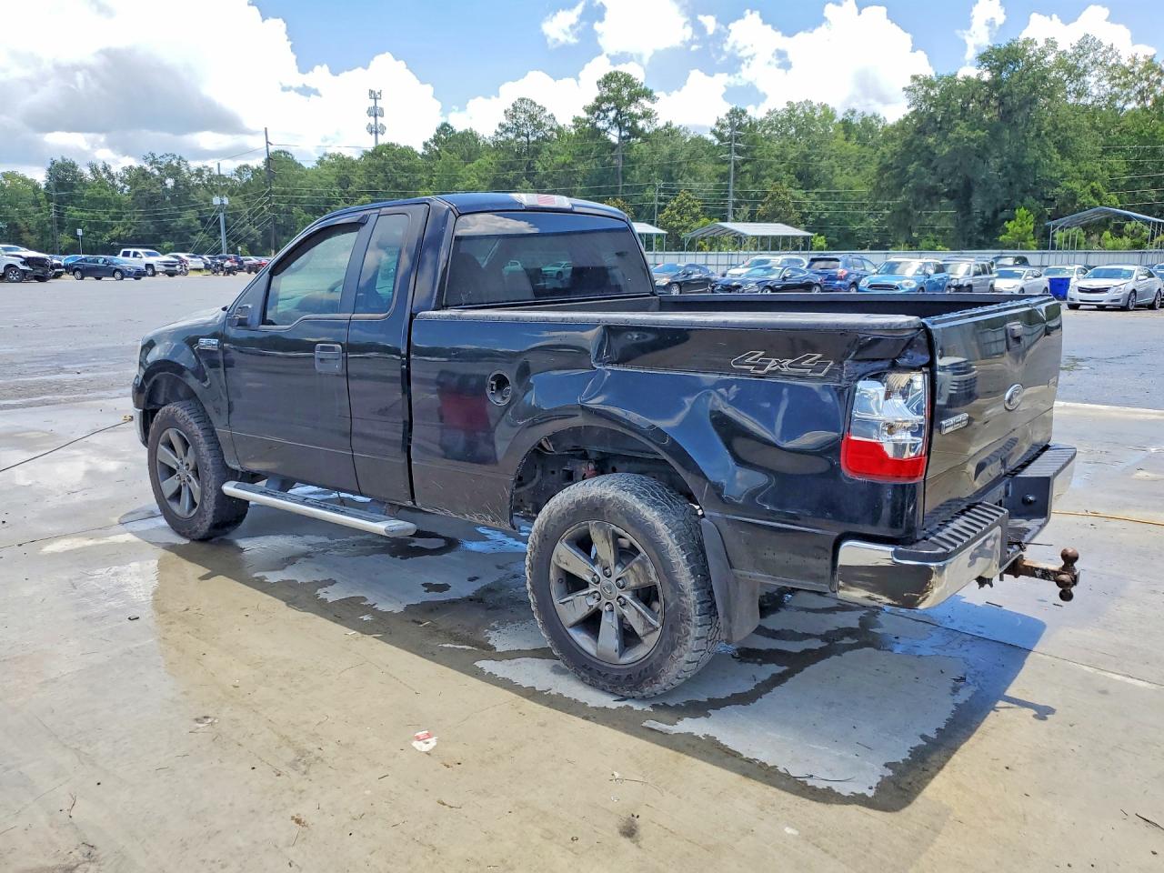 2005 Ford F150 Black vin: 1FTRF14555NB63769