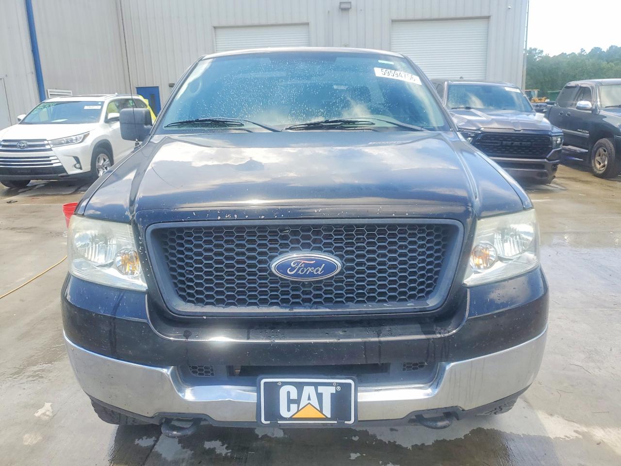 2005 Ford F150 Black vin: 1FTRF14555NB63769