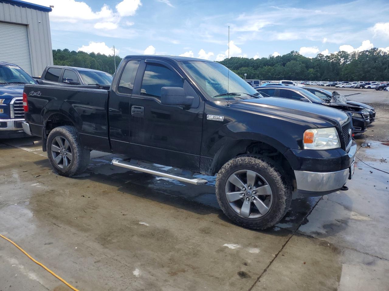 2005 Ford F150 Black vin: 1FTRF14555NB63769