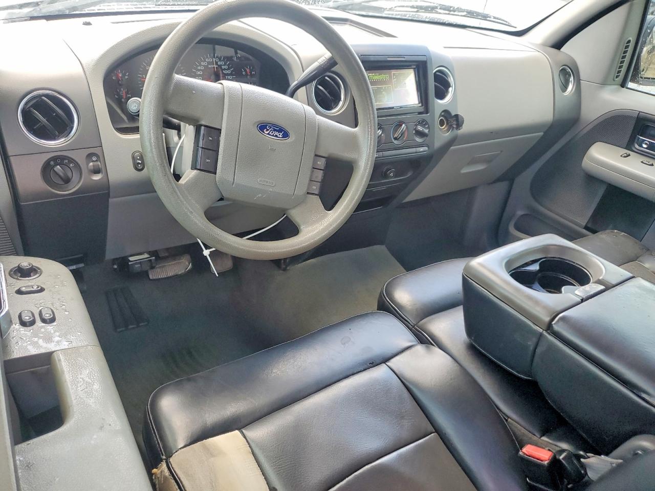 2005 Ford F150 Black vin: 1FTRF14555NB63769
