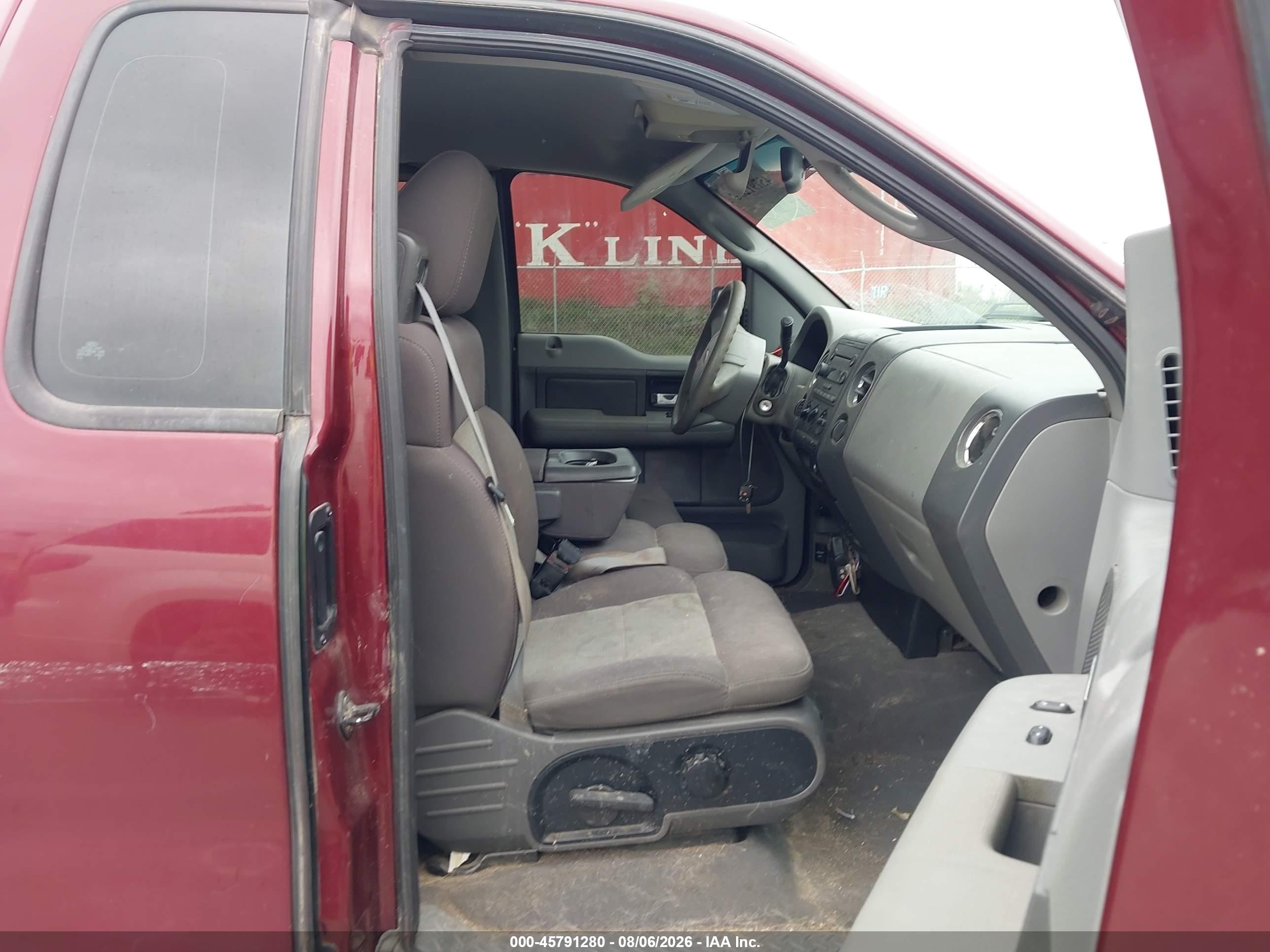 2004 Ford F-150 Fx4/xl/xlt Maroon vin: 1FTRF14574NB24616