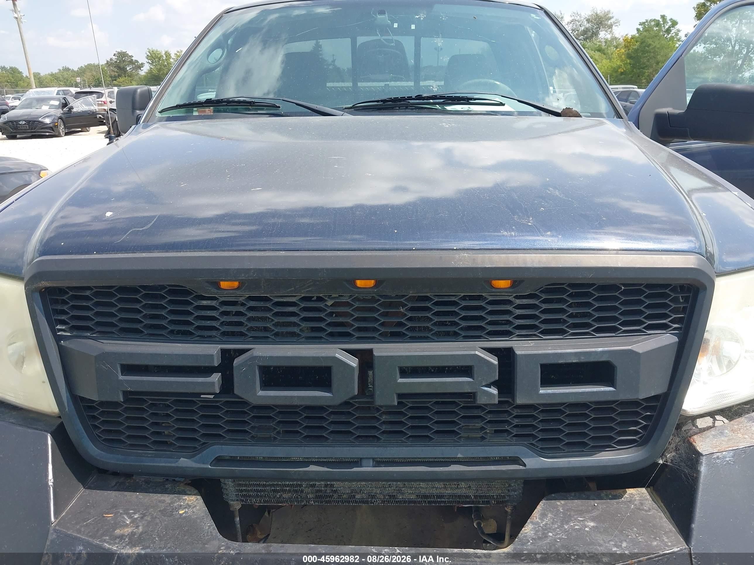 2004 Ford F-150 Fx4/xl/xlt Blue vin: 1FTRF14574NC02263
