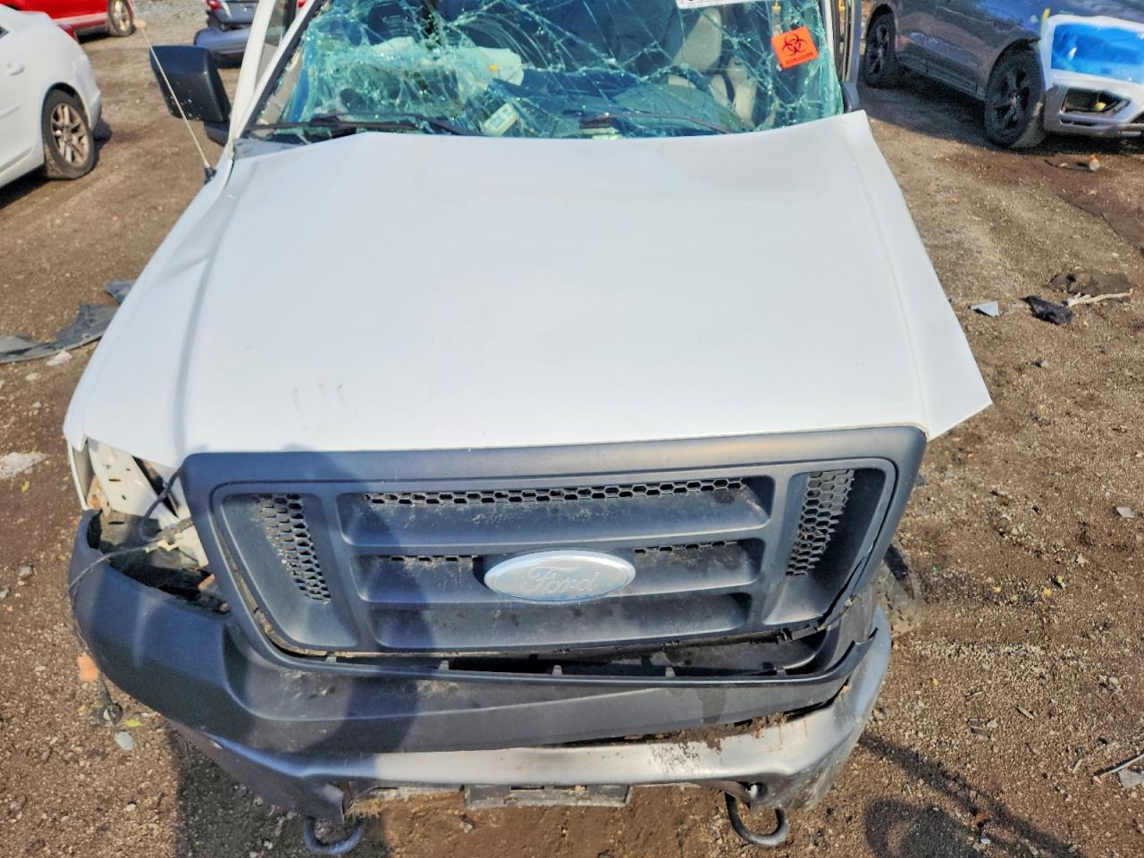 2006 Ford F150 Белый vin: 1FTRF14586NA95548