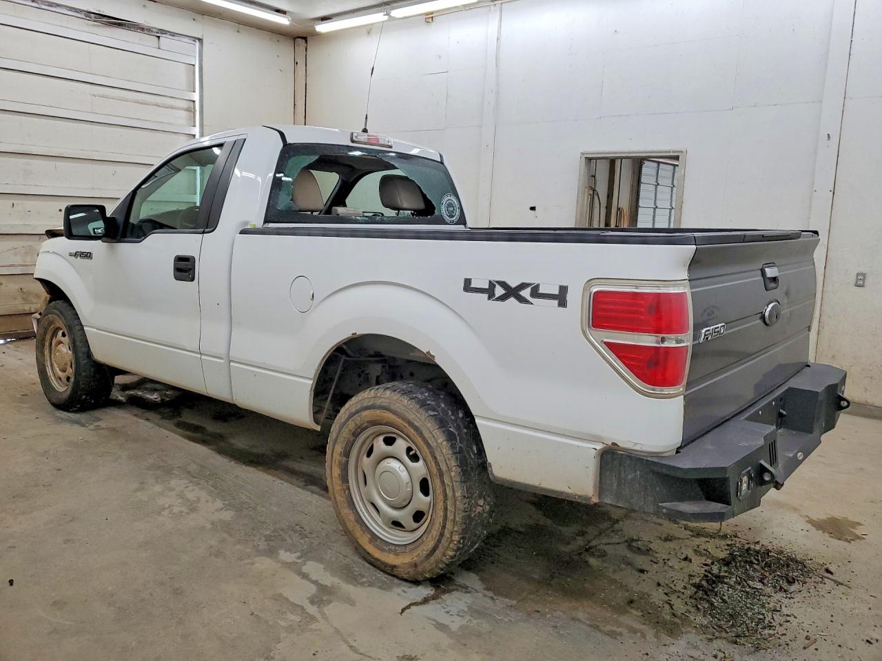 2009 Ford F150 White vin: 1FTRF14869KB30653