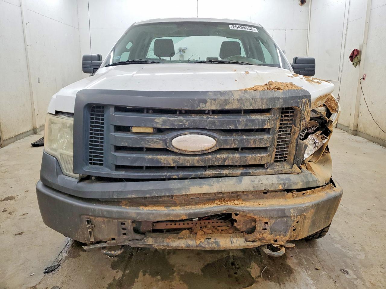 2009 Ford F150 White vin: 1FTRF14869KB30653