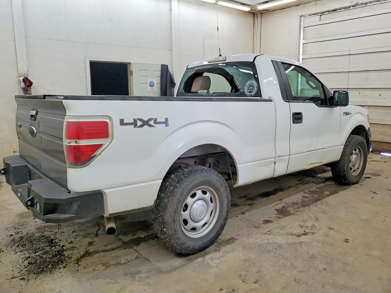 2009 Ford F150 White vin: 1FTRF14869KB30653