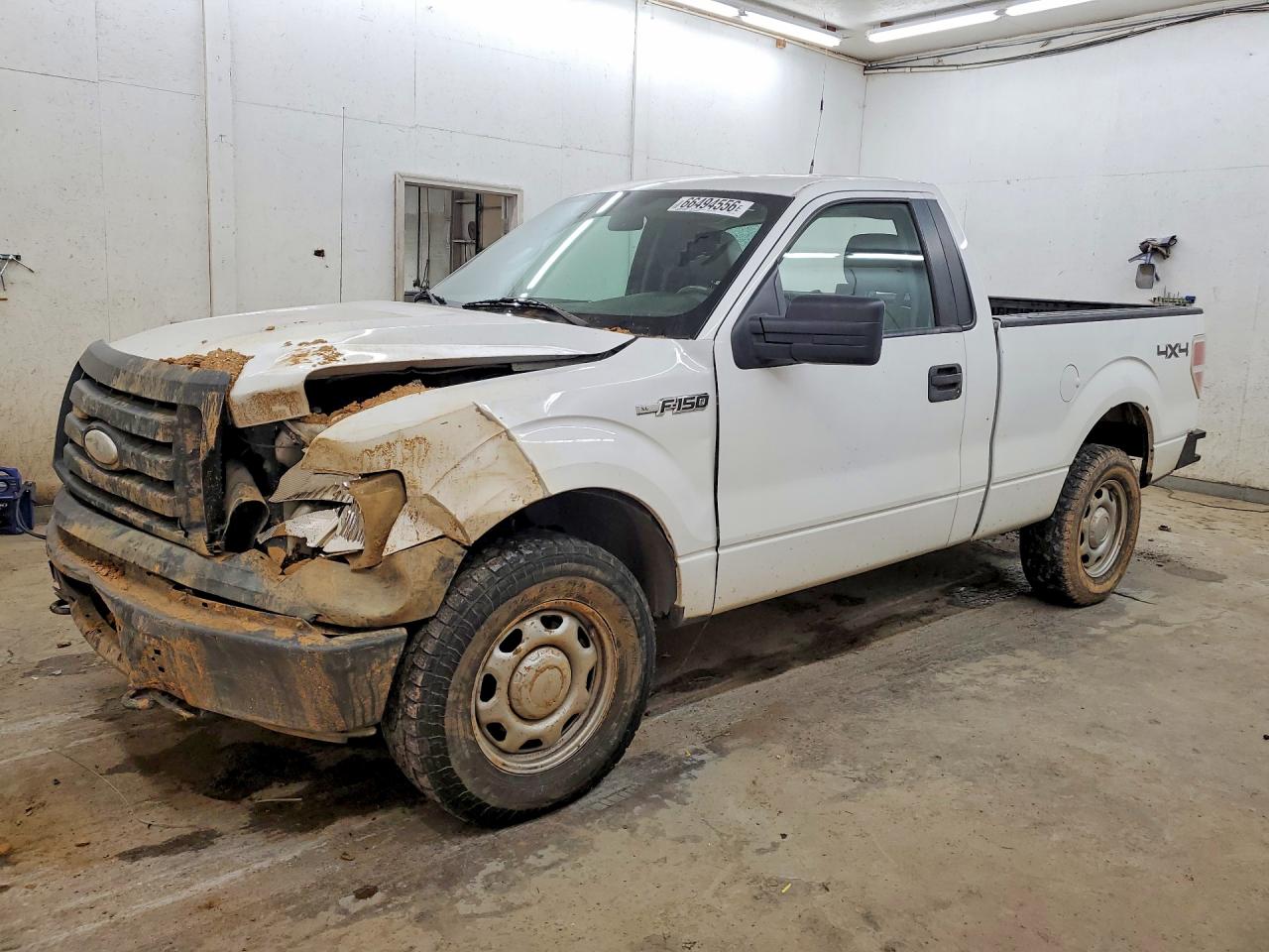 2009 Ford F150 White vin: 1FTRF14869KB30653