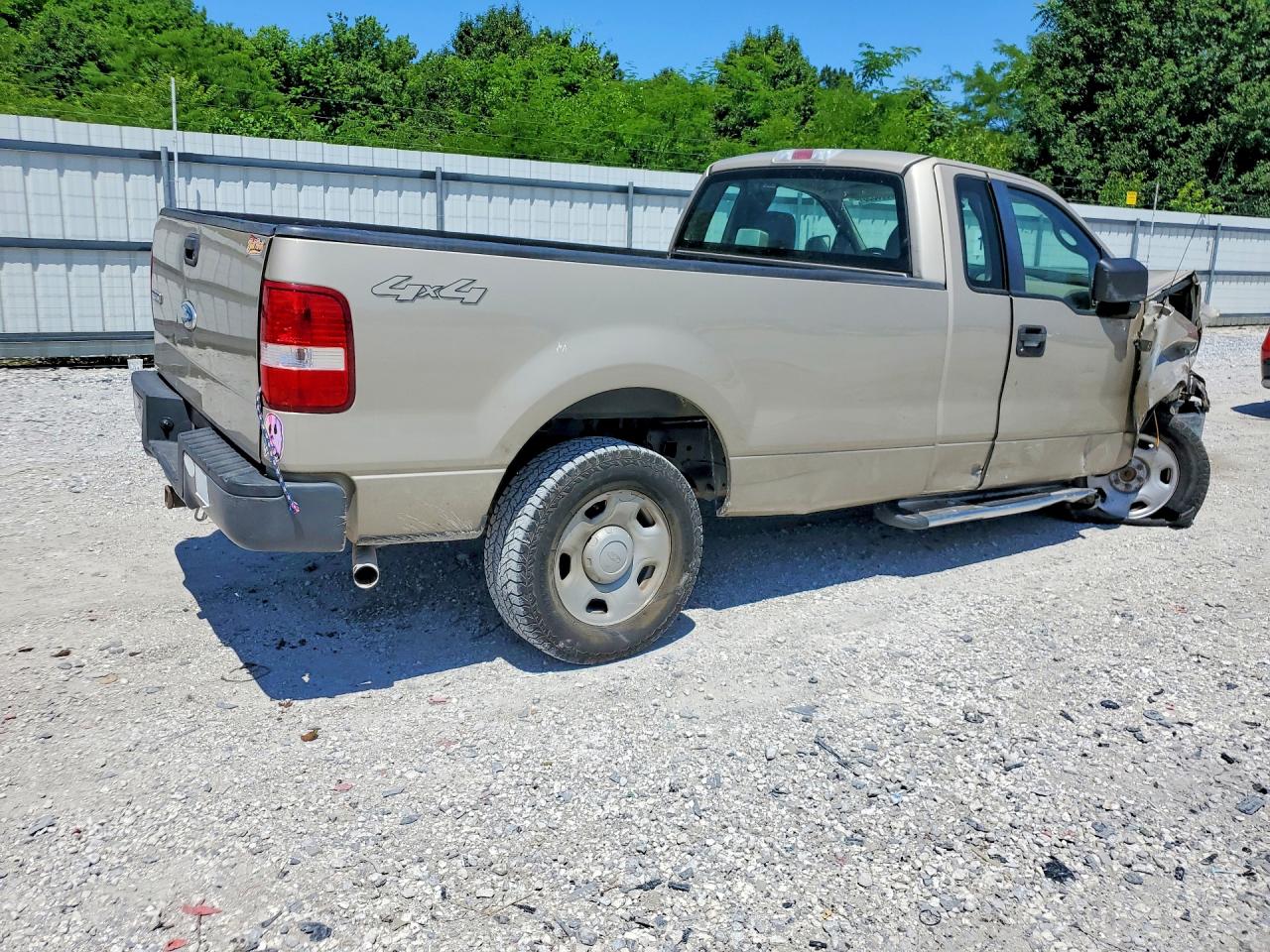 2008 Ford F150 Beige vin: 1FTRF14V18KC28218