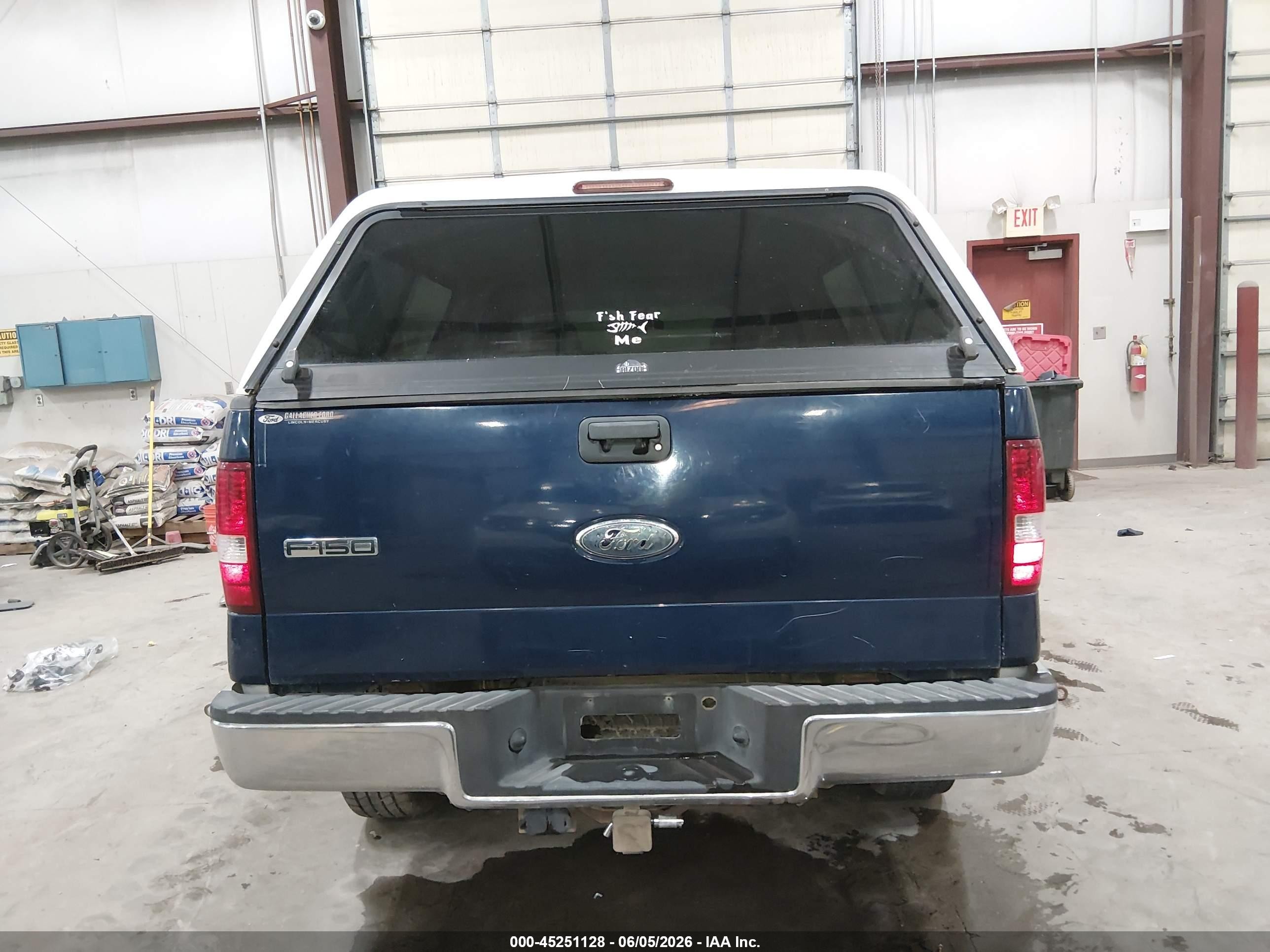 2008 Ford F-150 Fx4/xl/xlt Blue vin: 1FTRF14V68KD96193
