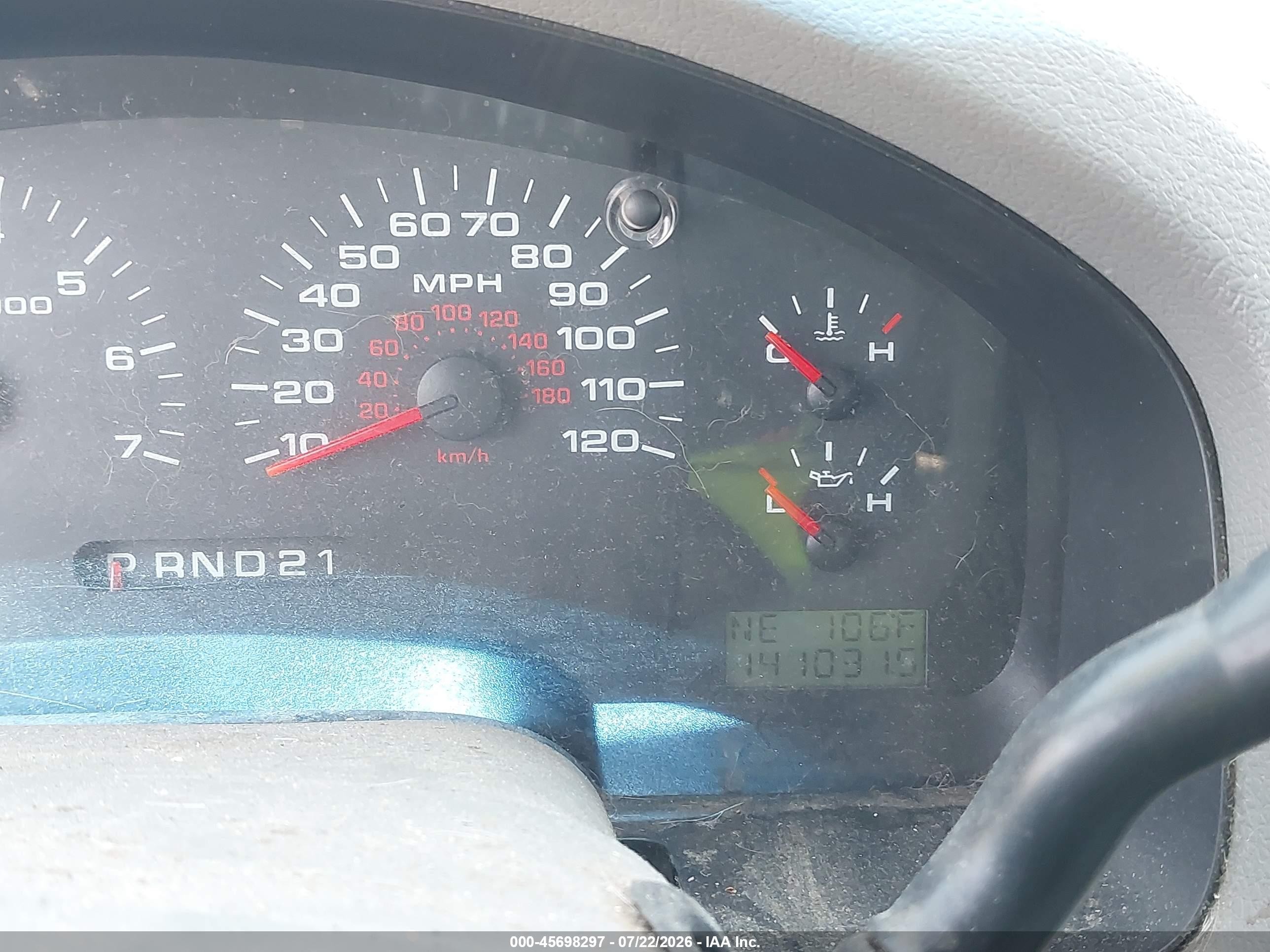2007 Ford F-150 Fx4/xl/xlt Blue vin: 1FTRF14V77KA55786