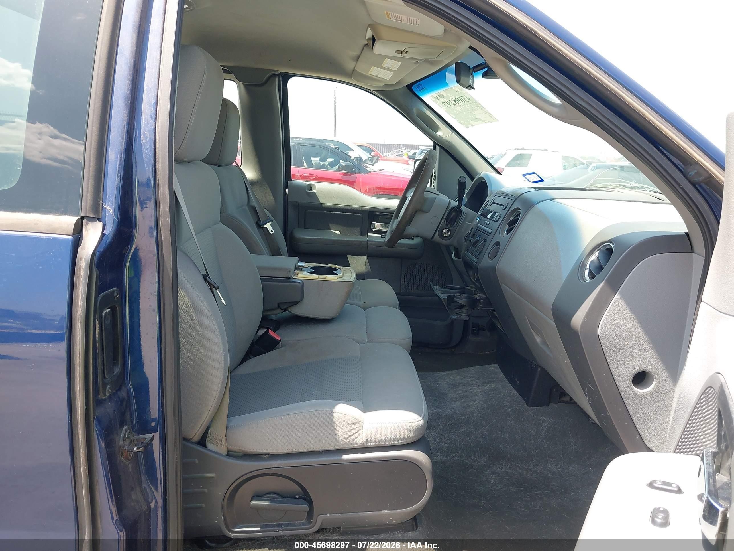 2007 Ford F-150 Fx4/xl/xlt Blue vin: 1FTRF14V77KA55786