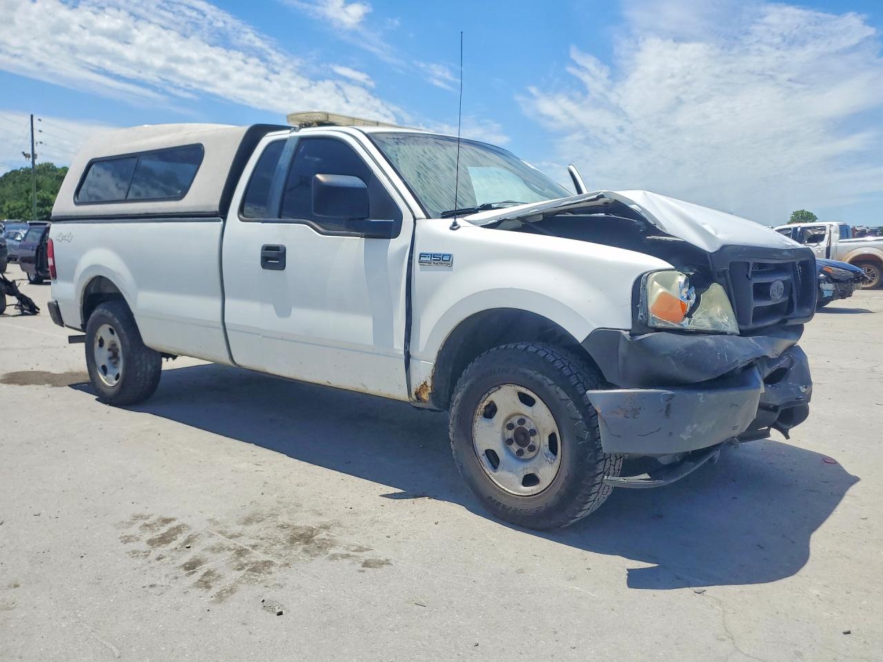 2008 Ford F150 Белый vin: 1FTRF14V78KE24194