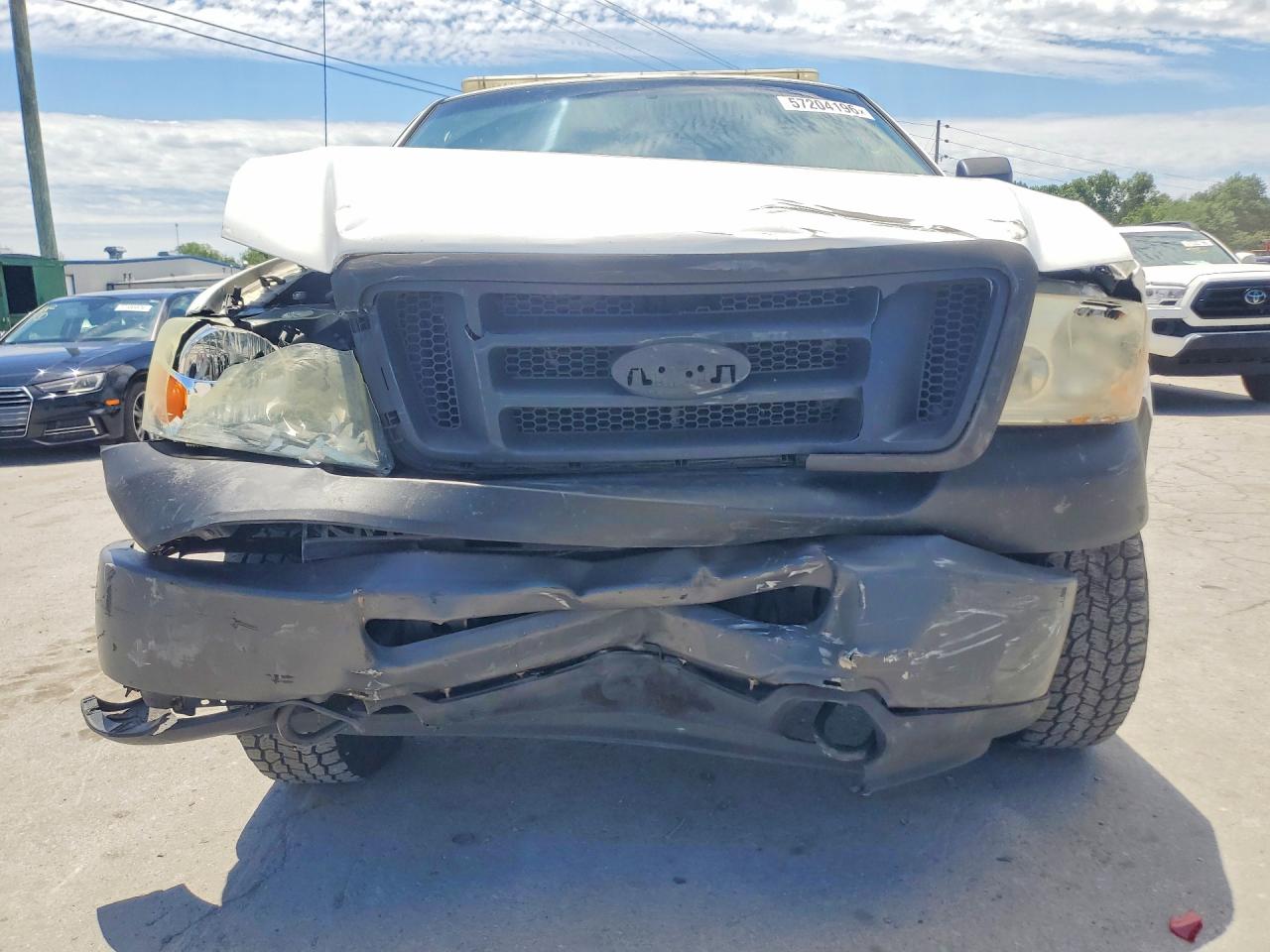 2008 Ford F150 Белый vin: 1FTRF14V78KE24194