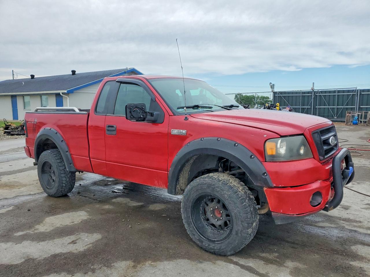 2008 Ford F150 Красный vin: 1FTRF14V78KE24695